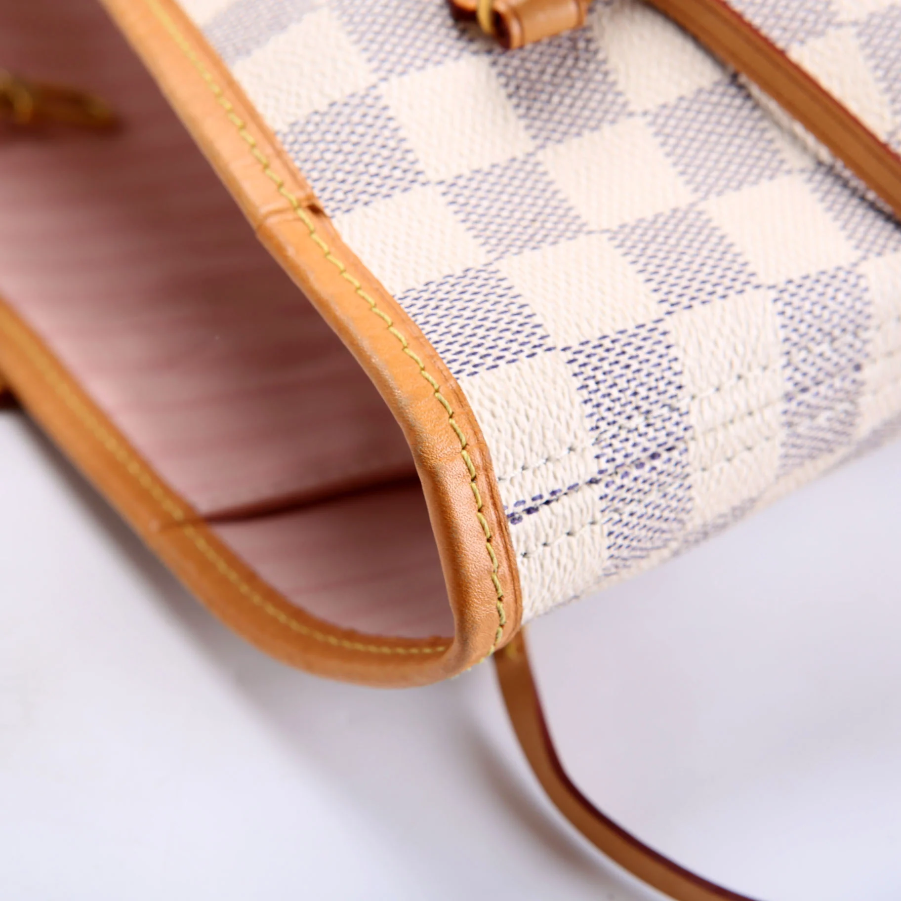 Neverfull With wallet mm Damier Azur Blue/Pink - Image 9