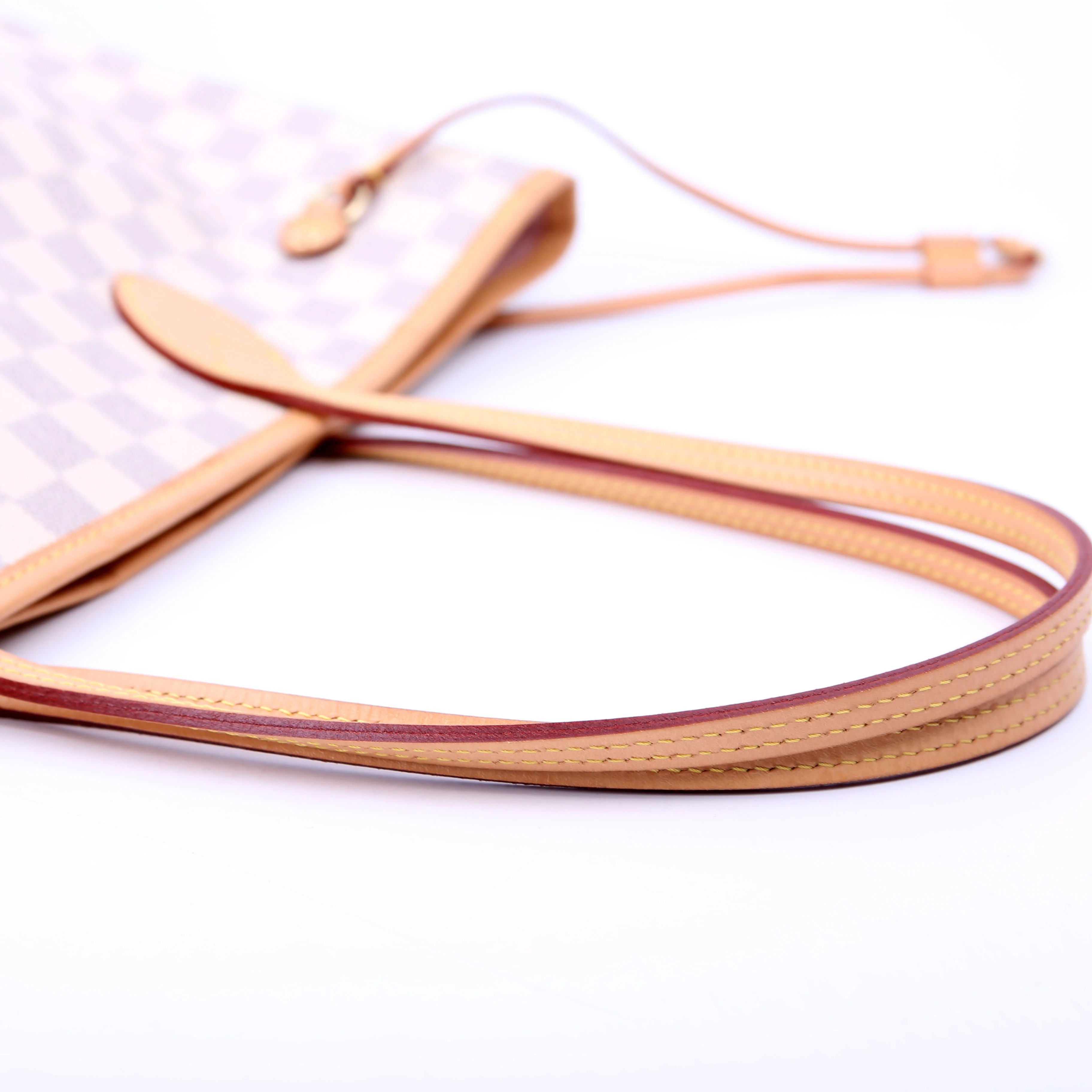 Neverfull With Wallet MM Damier Azur Pink - Image 12