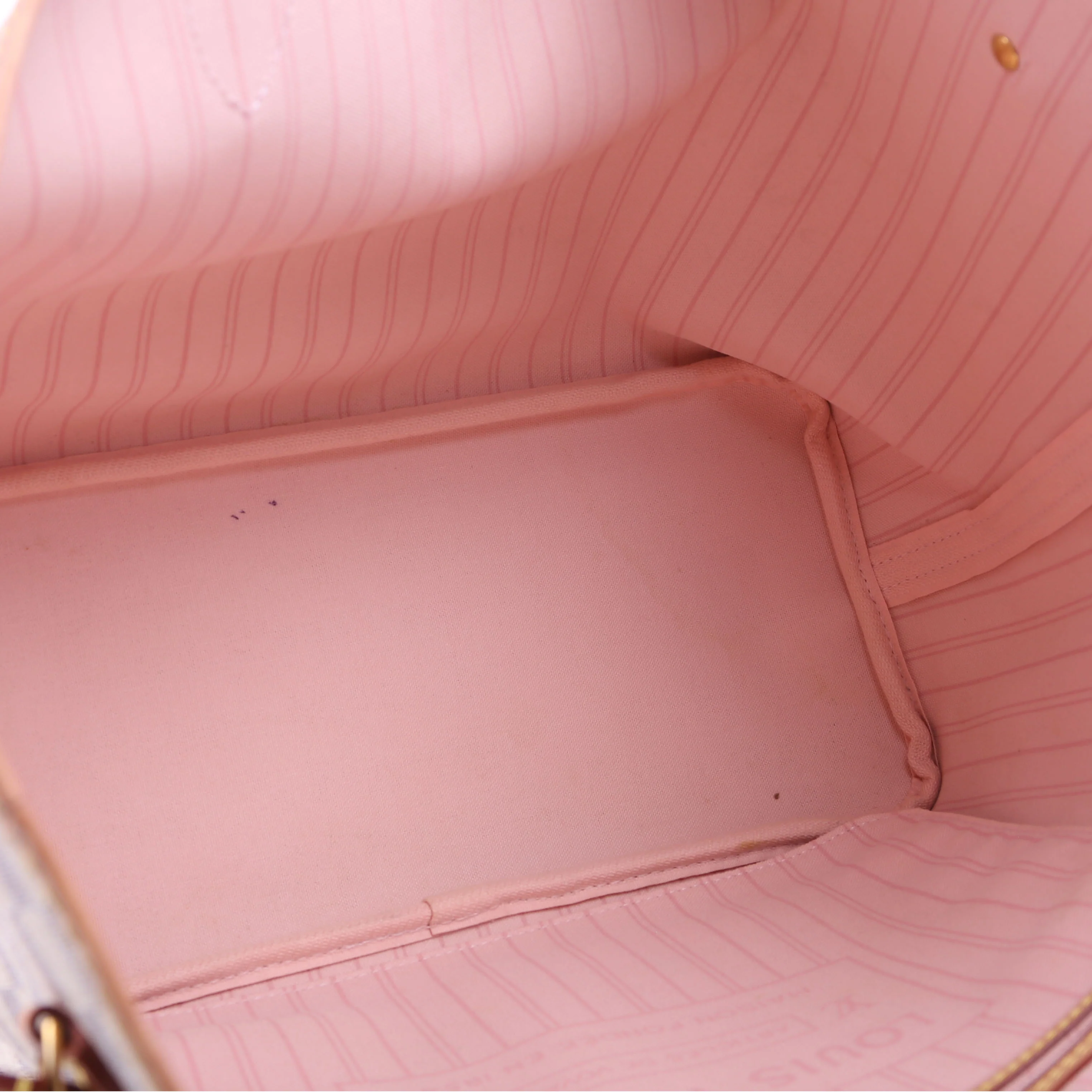 Neverfull With Wallet MM Damier Azur Pink - Image 8