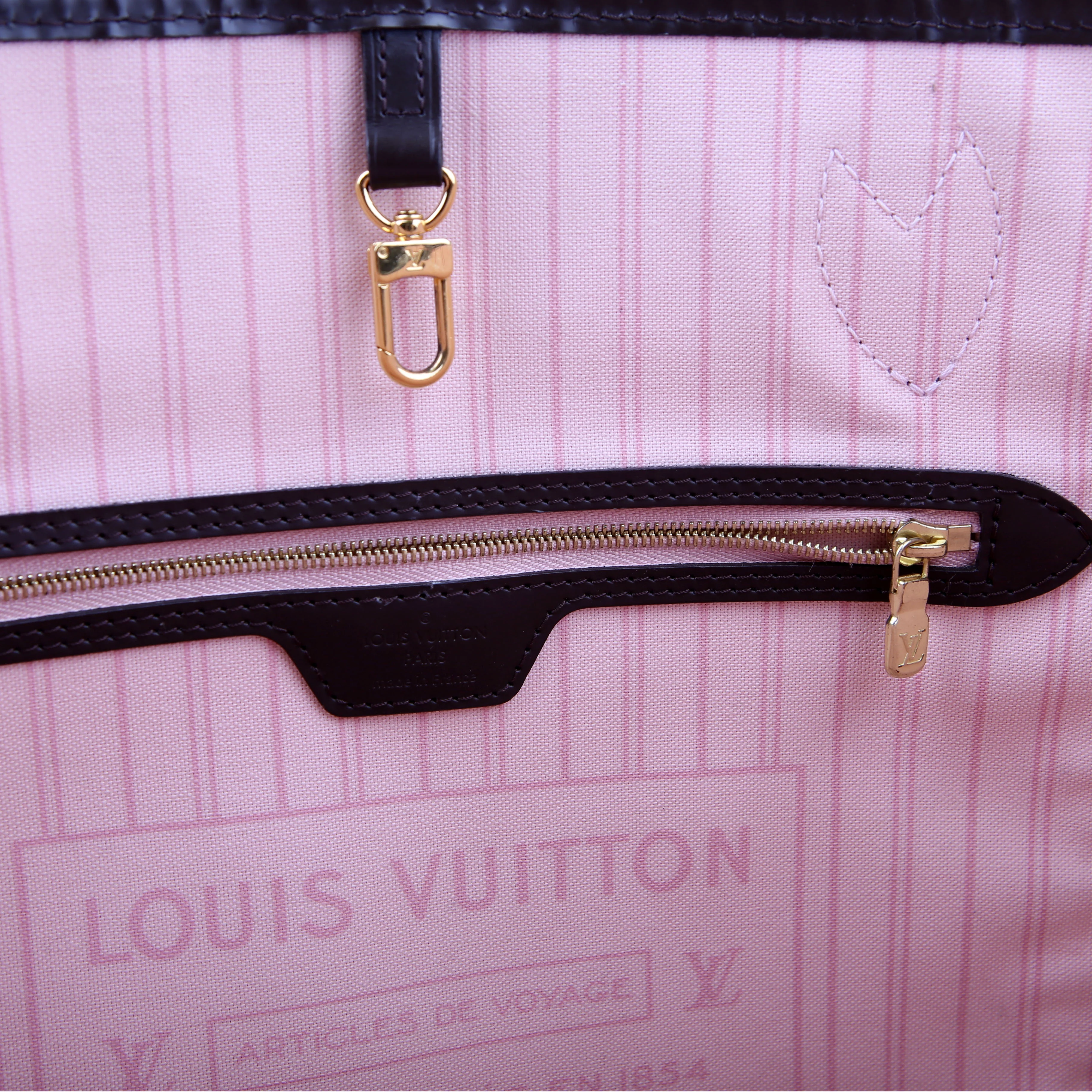 Neverfull with Wallet MM Damier Ebene - Image 14