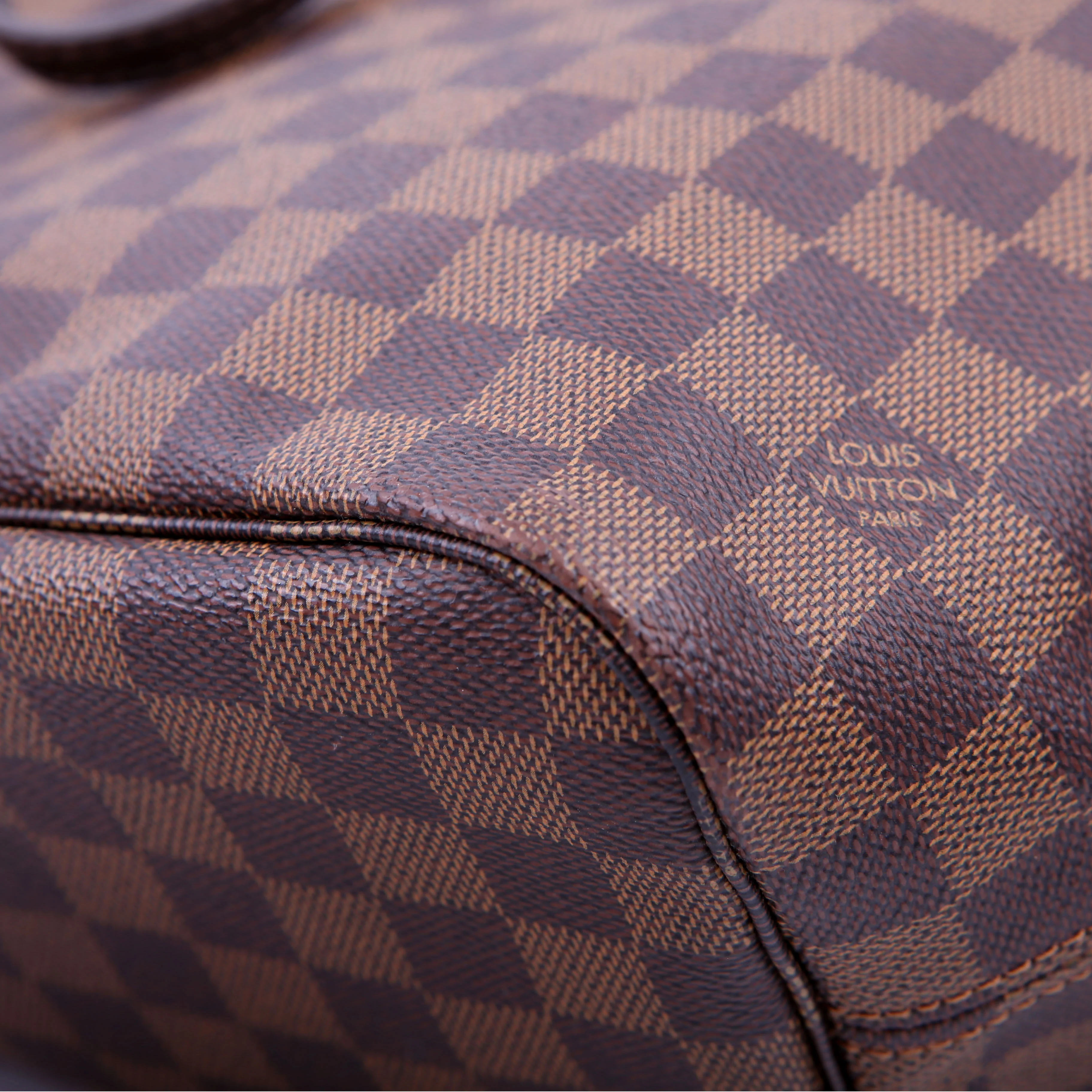 Neverfull with Wallet MM Damier Ebene - Image 9