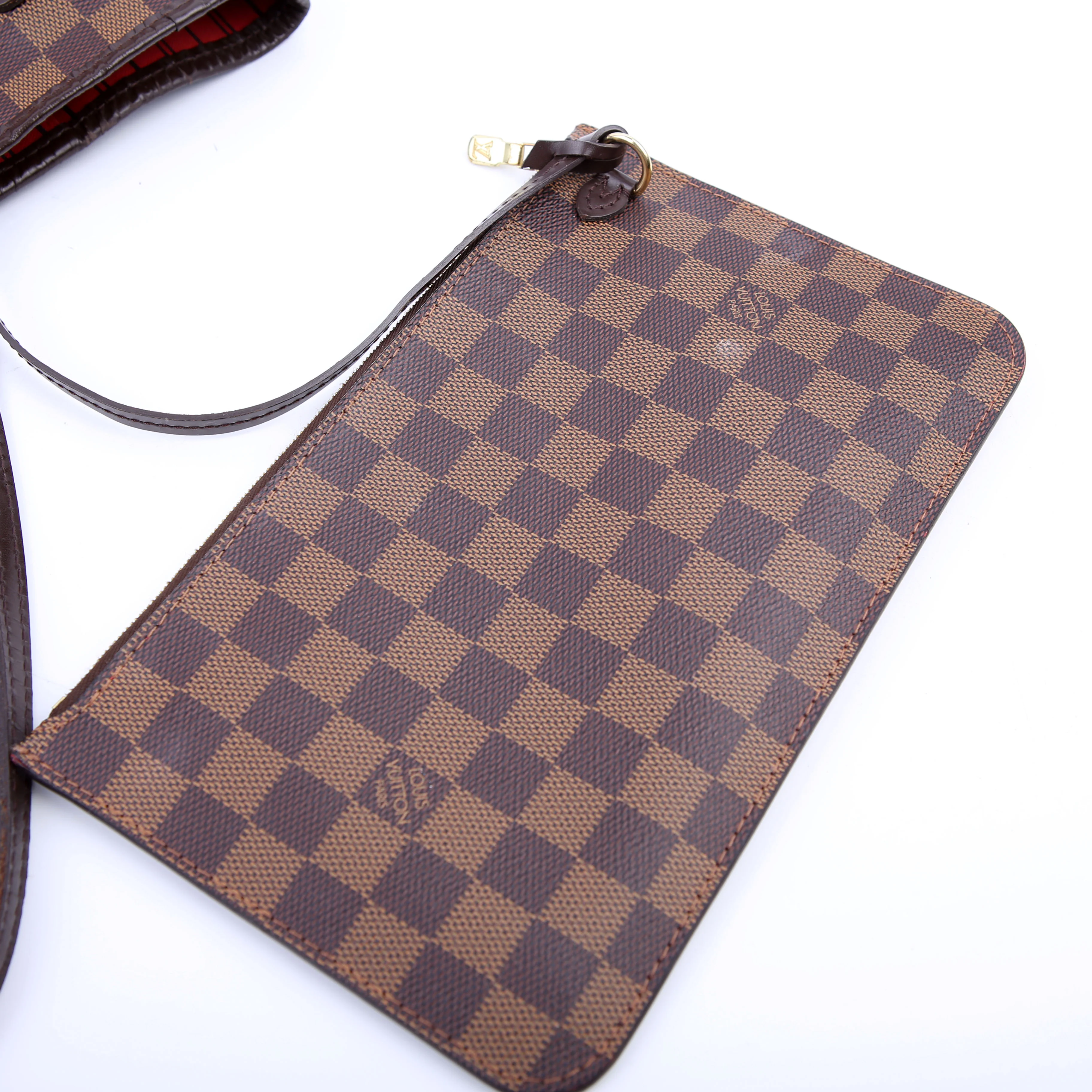 Neverfull with Wallet MM Damier Ebene - Image 17