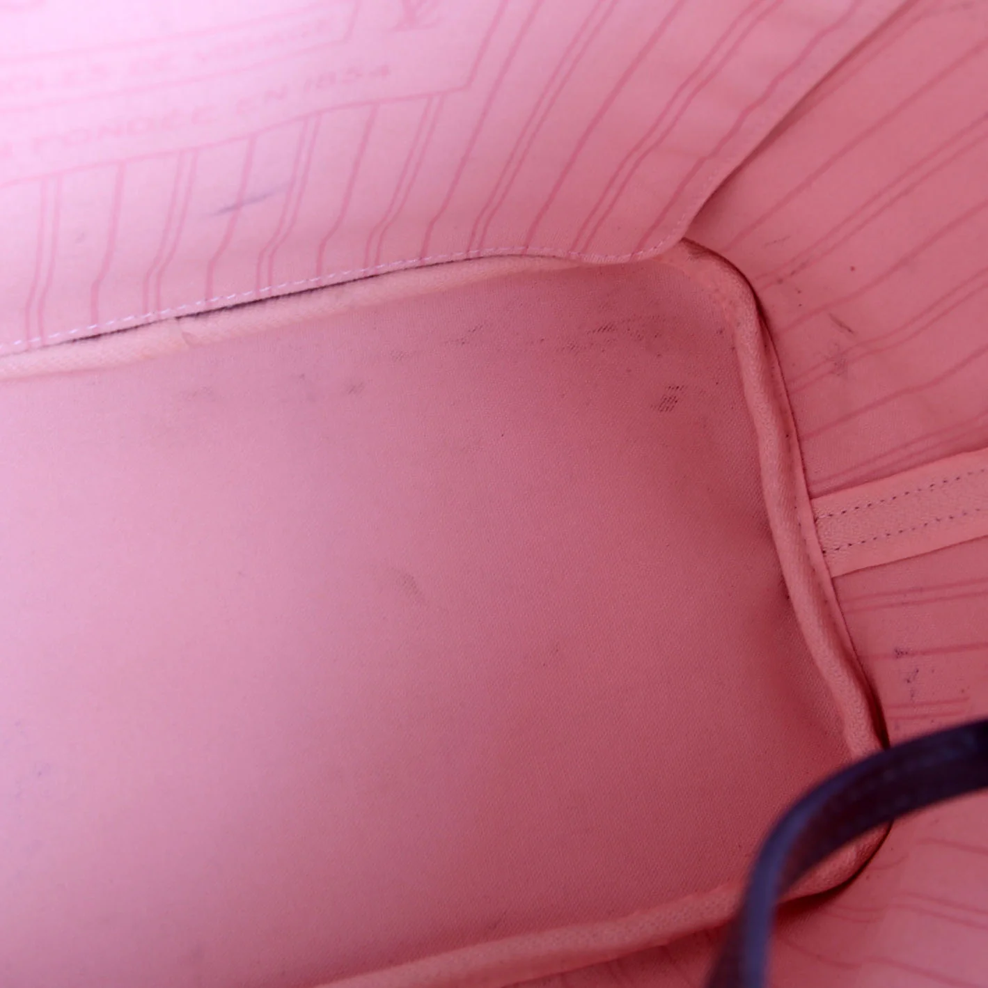 Neverfull With Wallet MM Damier Ebene Pink - Image 11