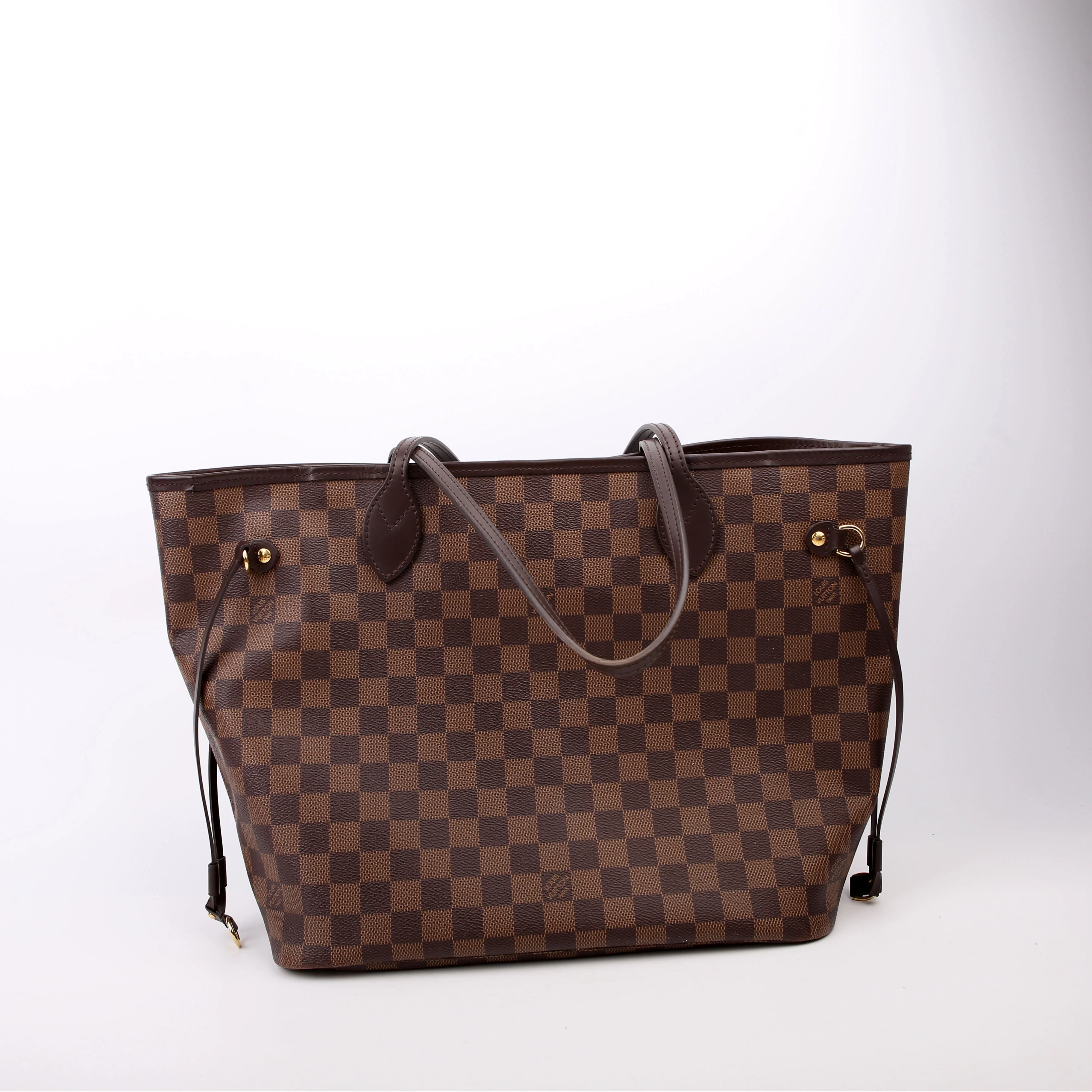 Neverfull With Wallet MM Damier Ebene Pink - Image 3