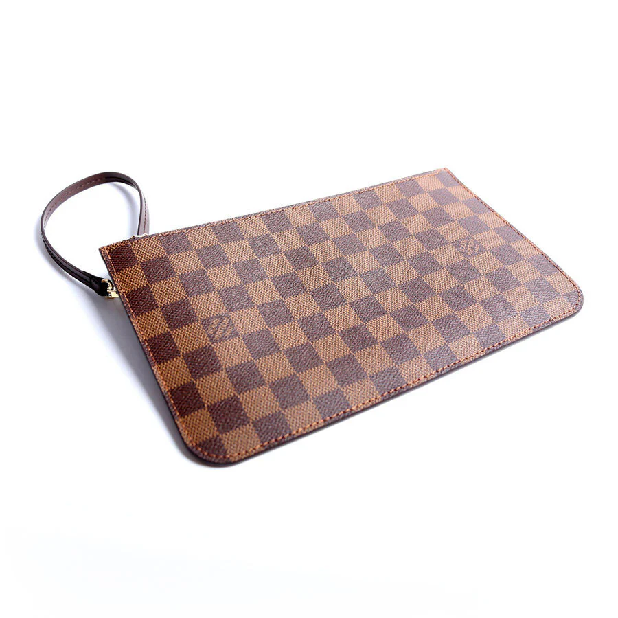 Neverfull With Wallet MM Damier Ebene Red - Image 16