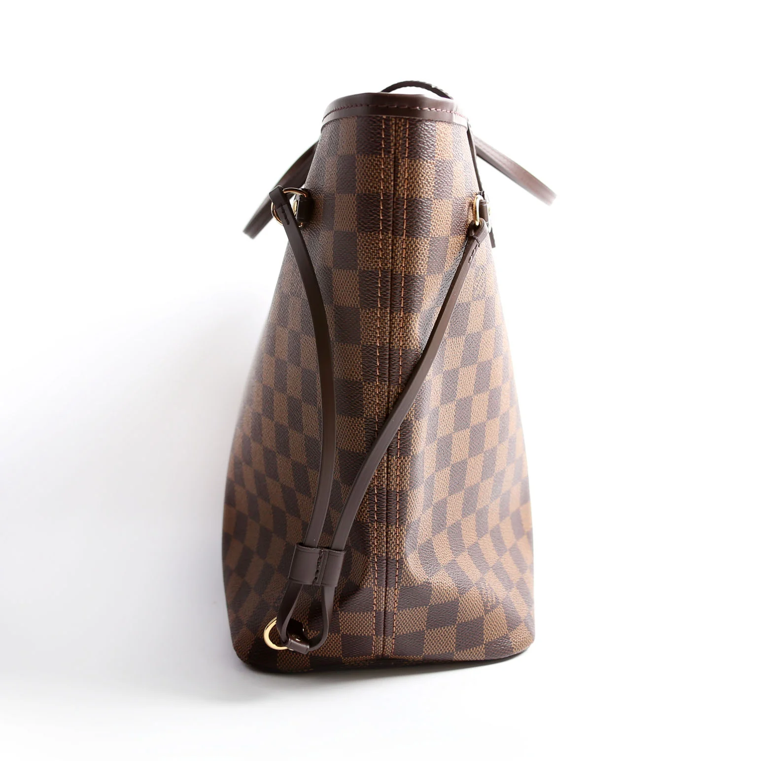 Neverfull With Wallet MM Damier Ebene Red - Image 4