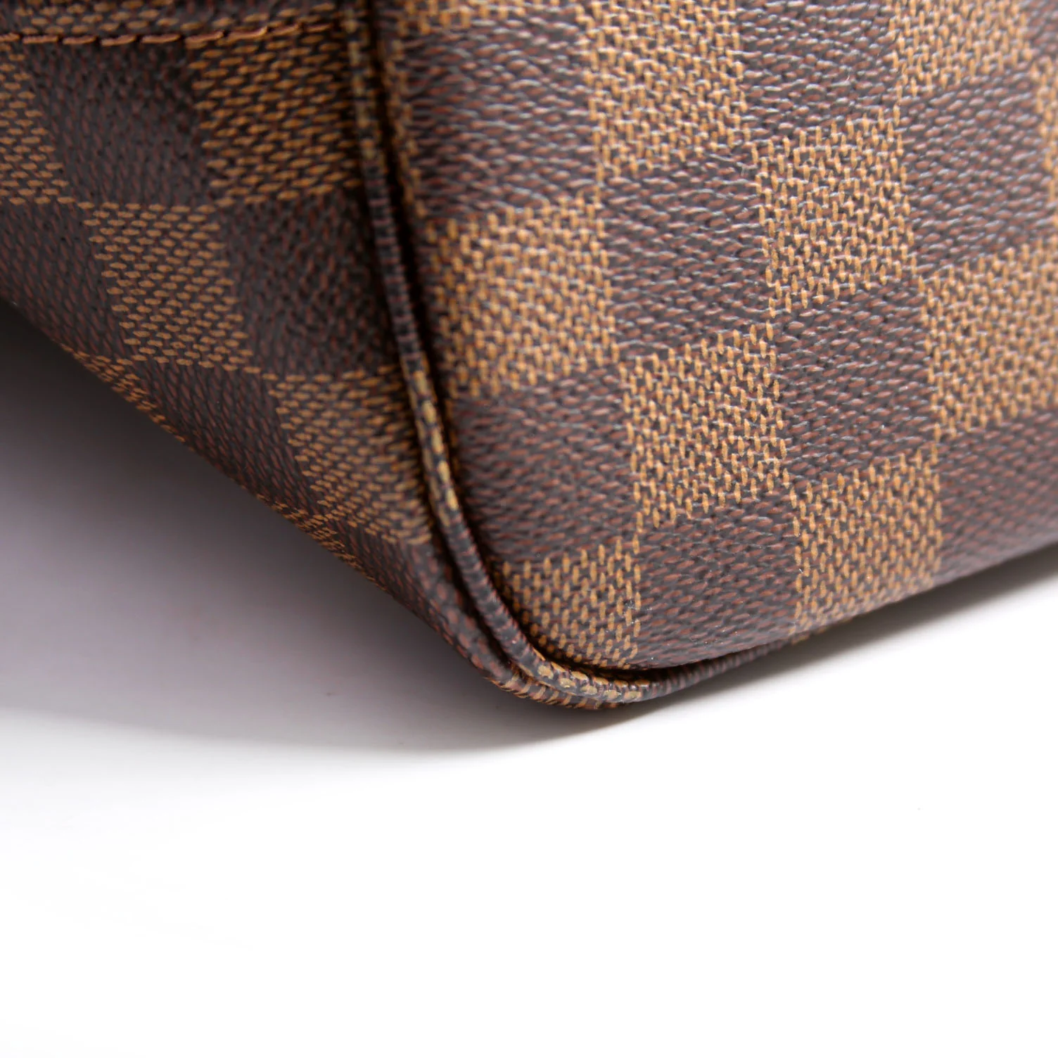 Neverfull With Wallet MM Damier Ebene Red - Image 8