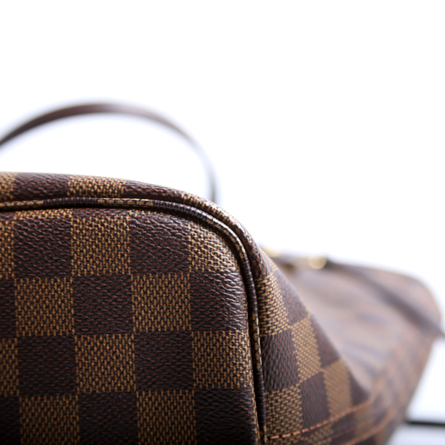 Neverfull With Wallet MM Damier Ebene Red - Image 9