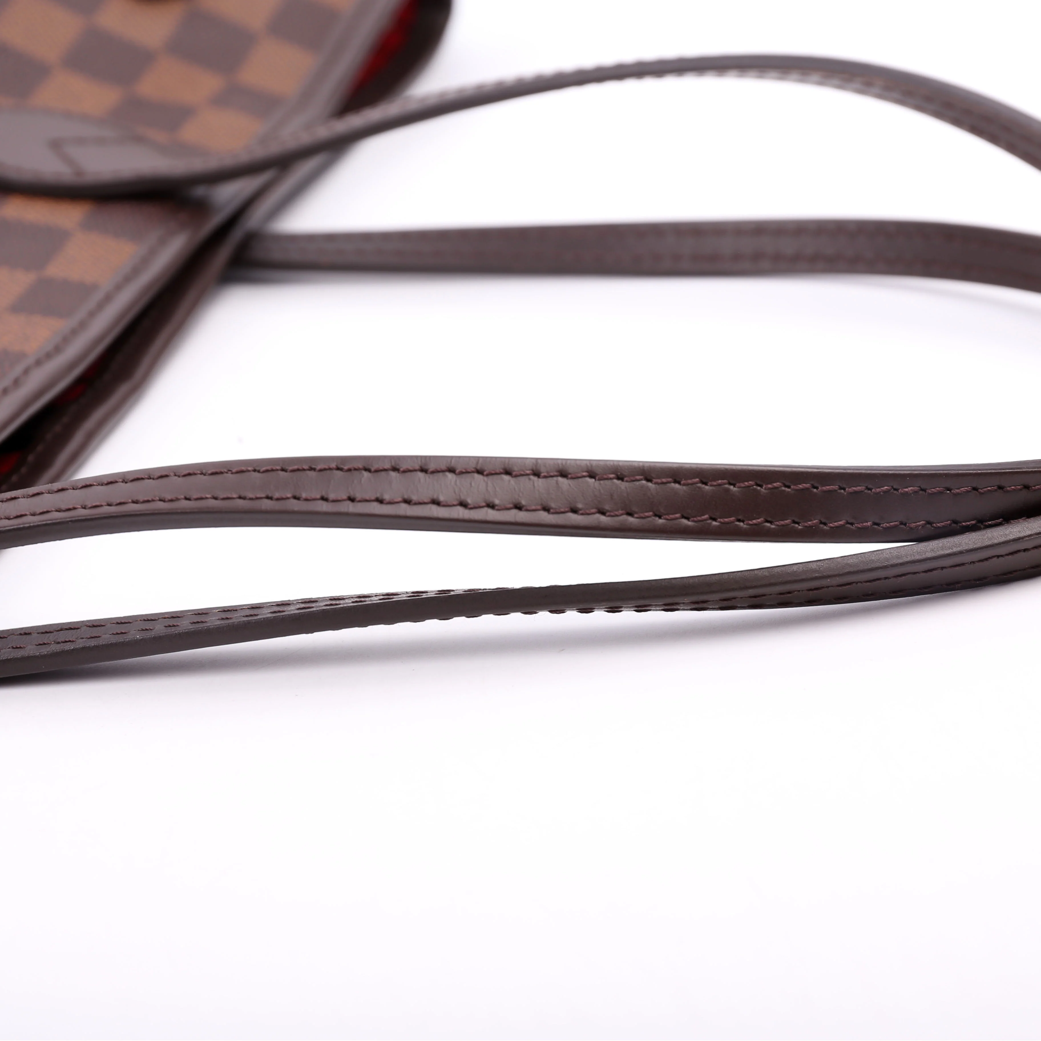 Neverfull With Wallet MM Damier Ebene Red - Image 10