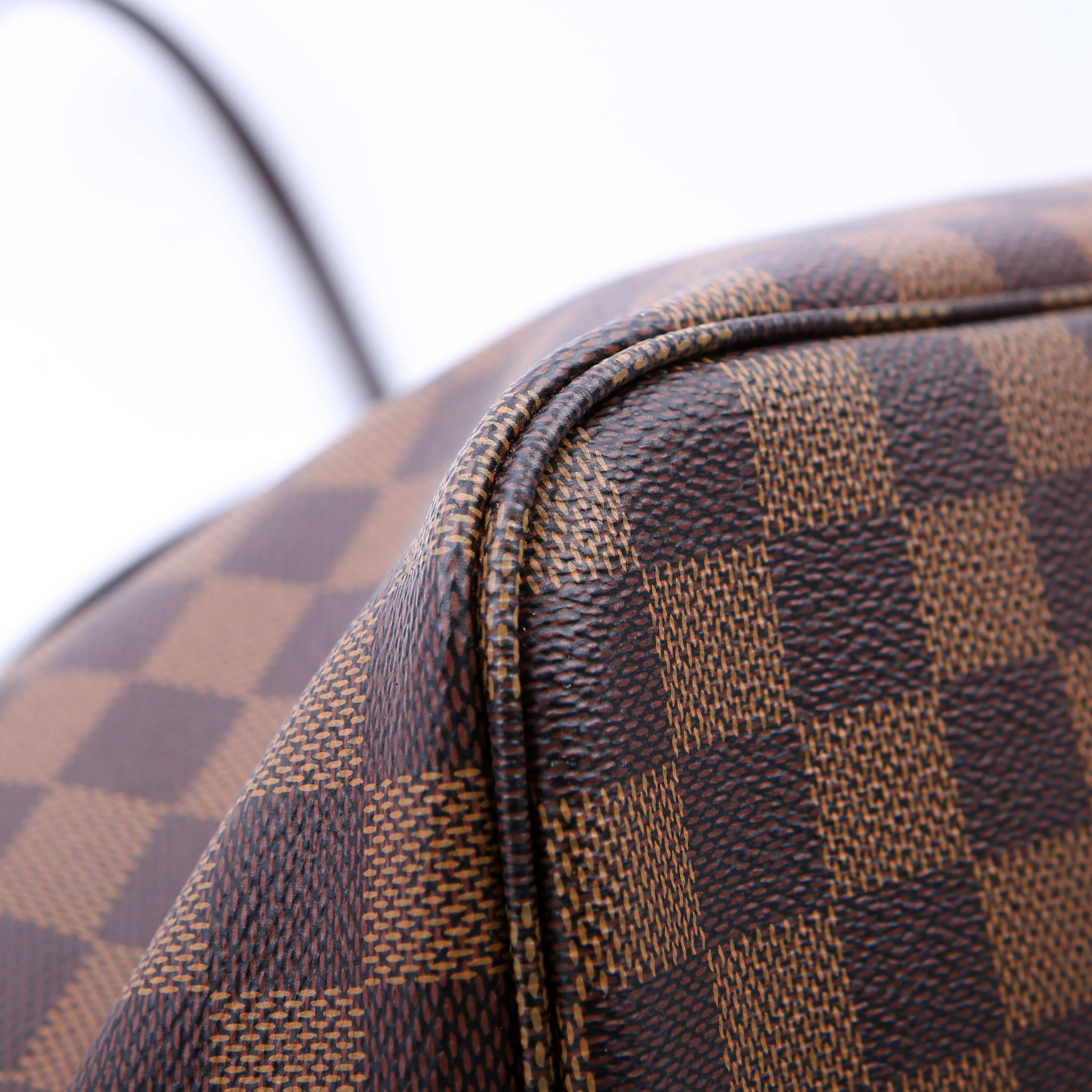 Neverfull With Wallet MM Damier Ebene Red - Image 5