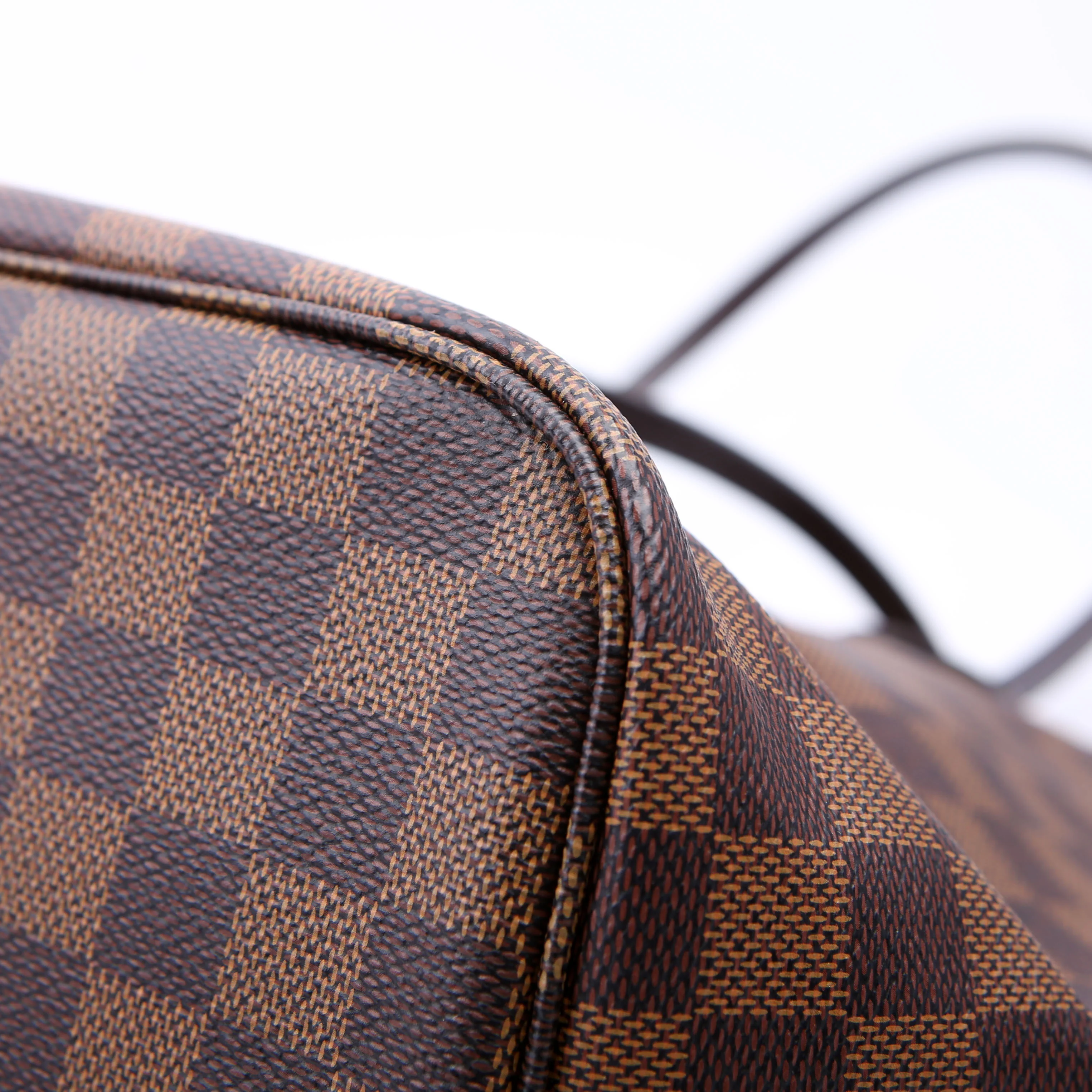 Neverfull With Wallet MM Damier Ebene Red - Image 6