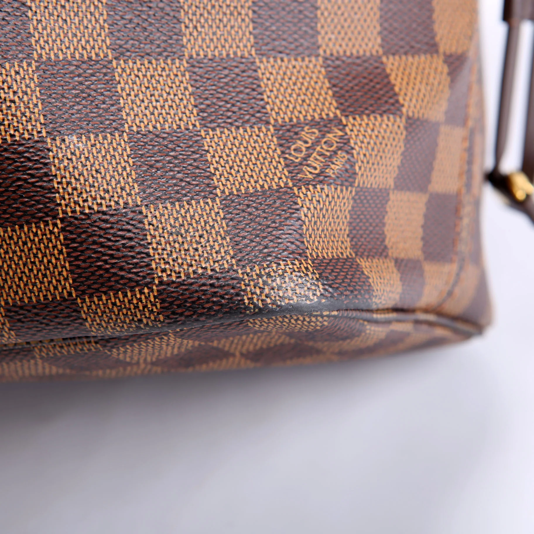 Neverfull With Wallet MM Damier Ebene Red - Image 10