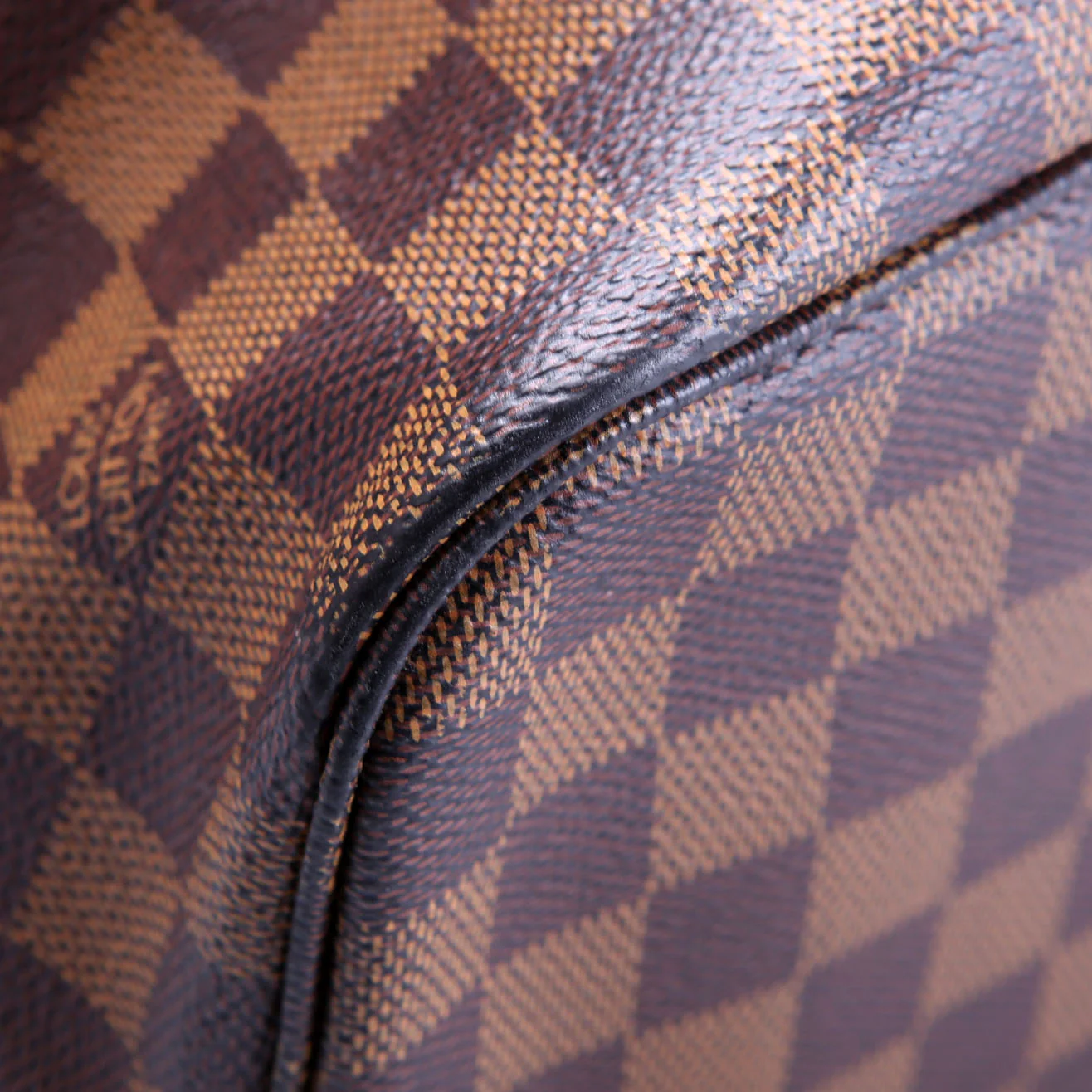 Neverfull With Wallet MM Damier Ebene Red - Image 7