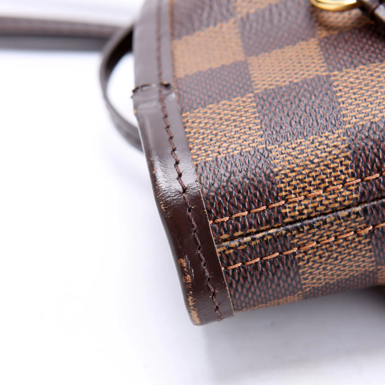 Neverfull With Wallet MM Damier Ebene Red - Image 8