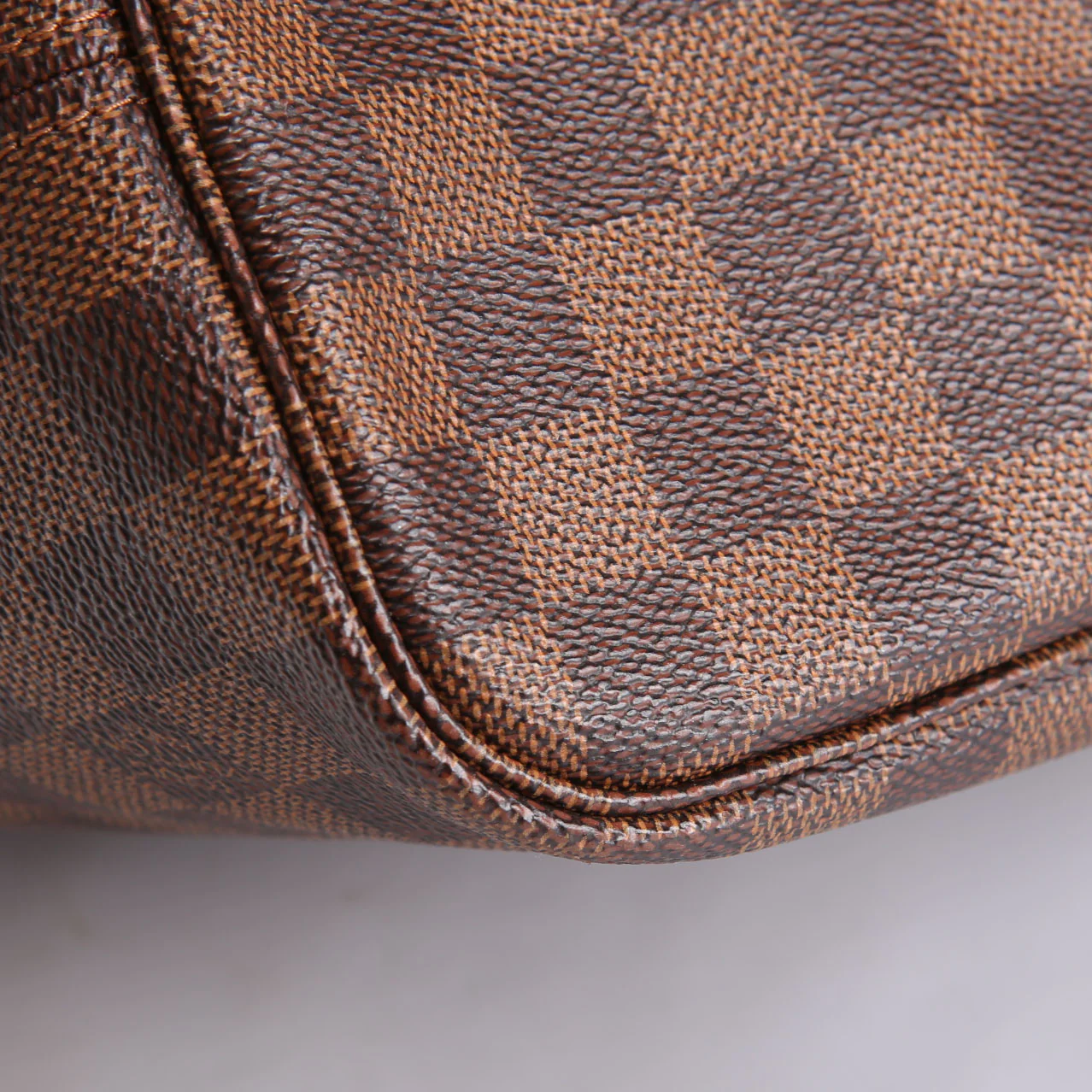Neverfull With Wallet MM Damier Ebene Red - Image 7