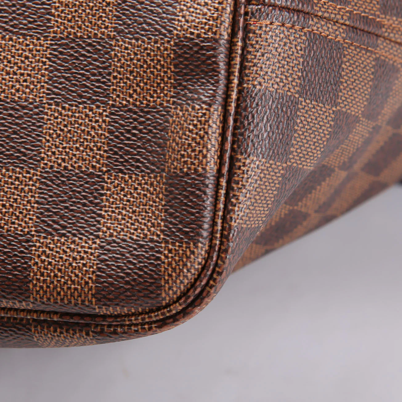 Neverfull With Wallet MM Damier Ebene Red - Image 8