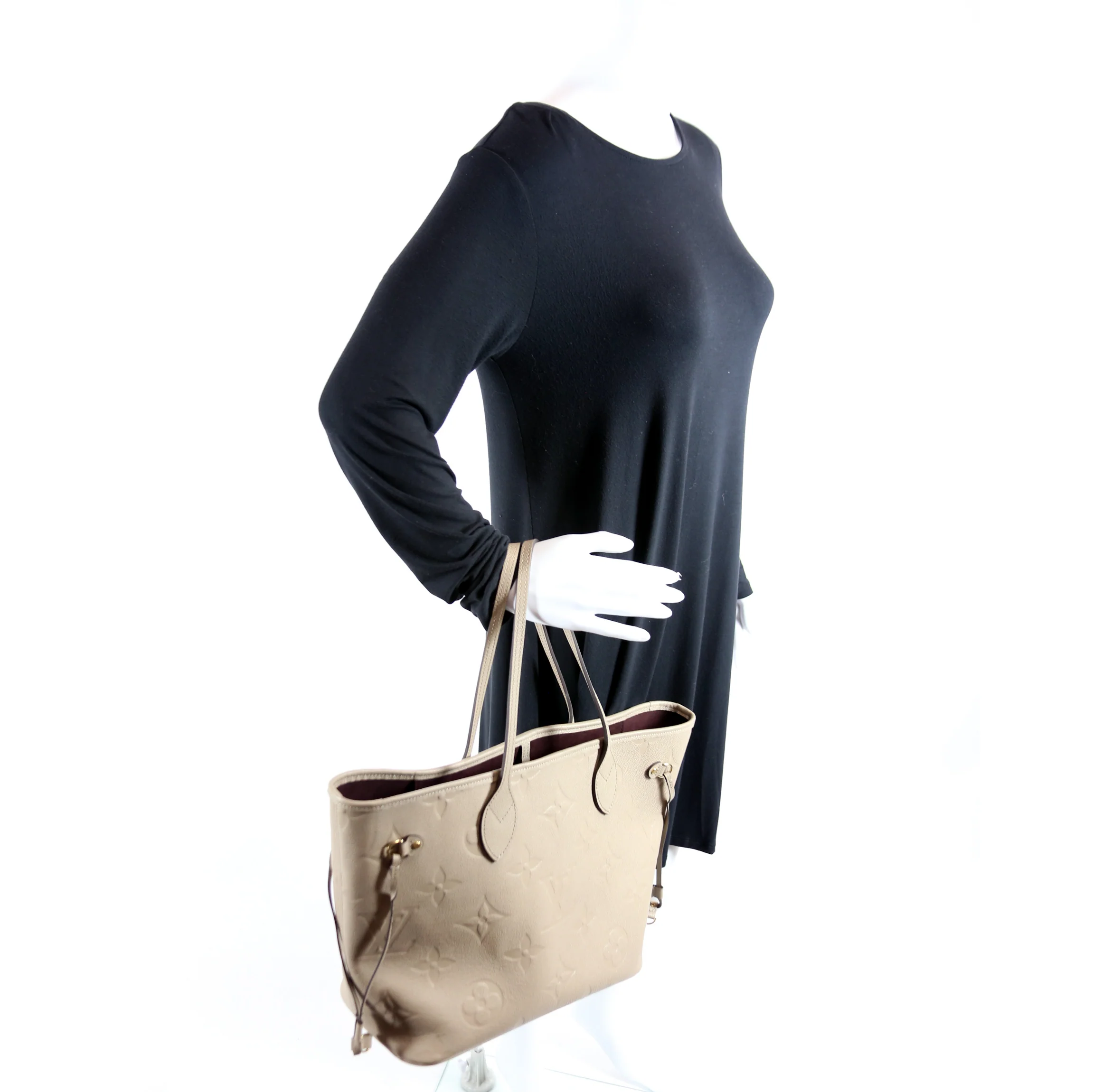 Neverfull with Wallet MM Empreinte Turtledove - Image 9