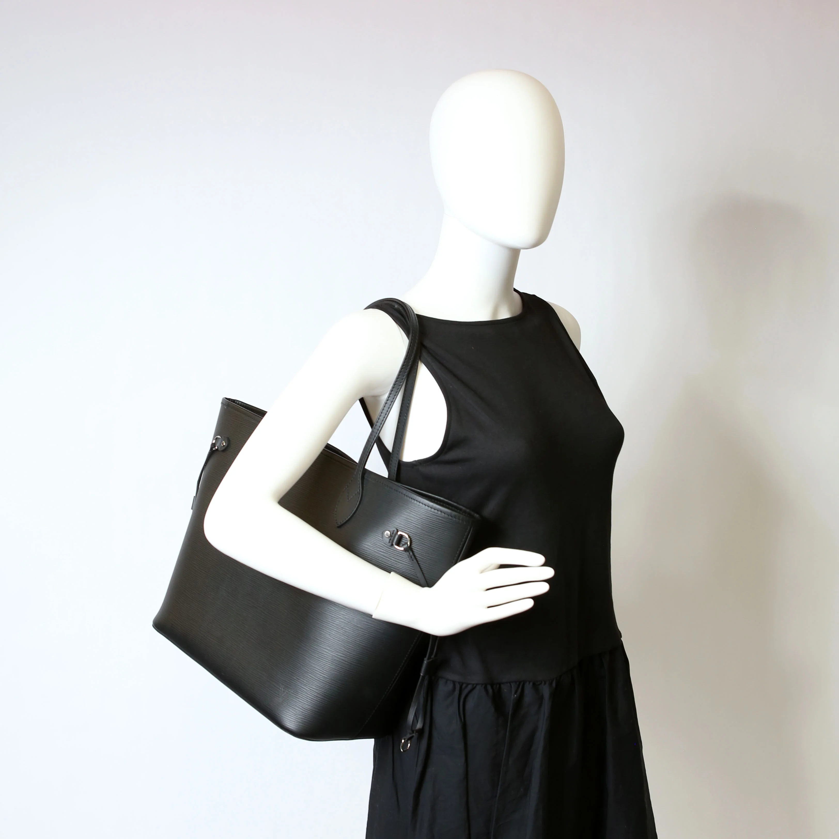 Neverfull with Wallet MM Epi Black - Image 13