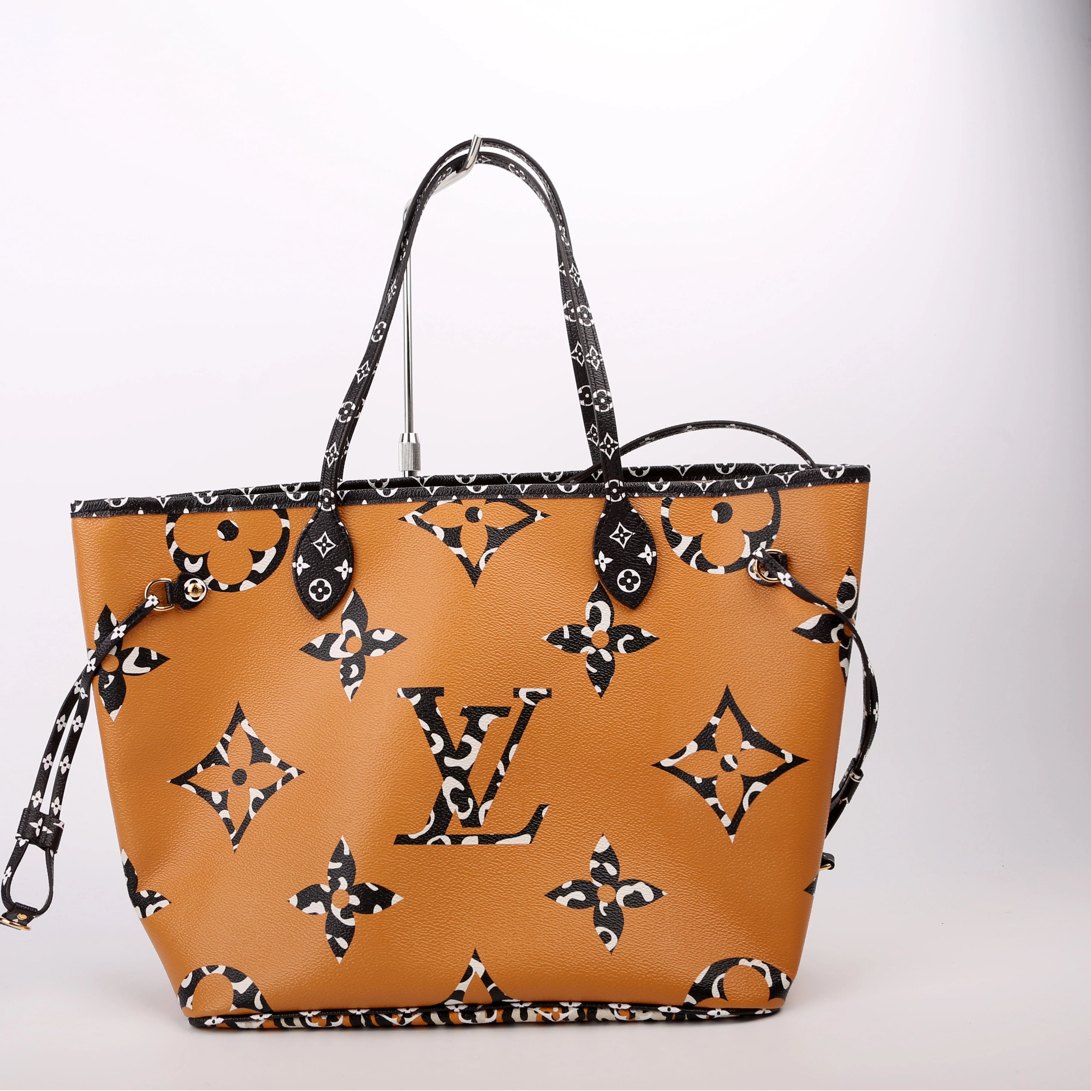 Neverfull With Wallet MM Jungle Black/Orange - Image 3