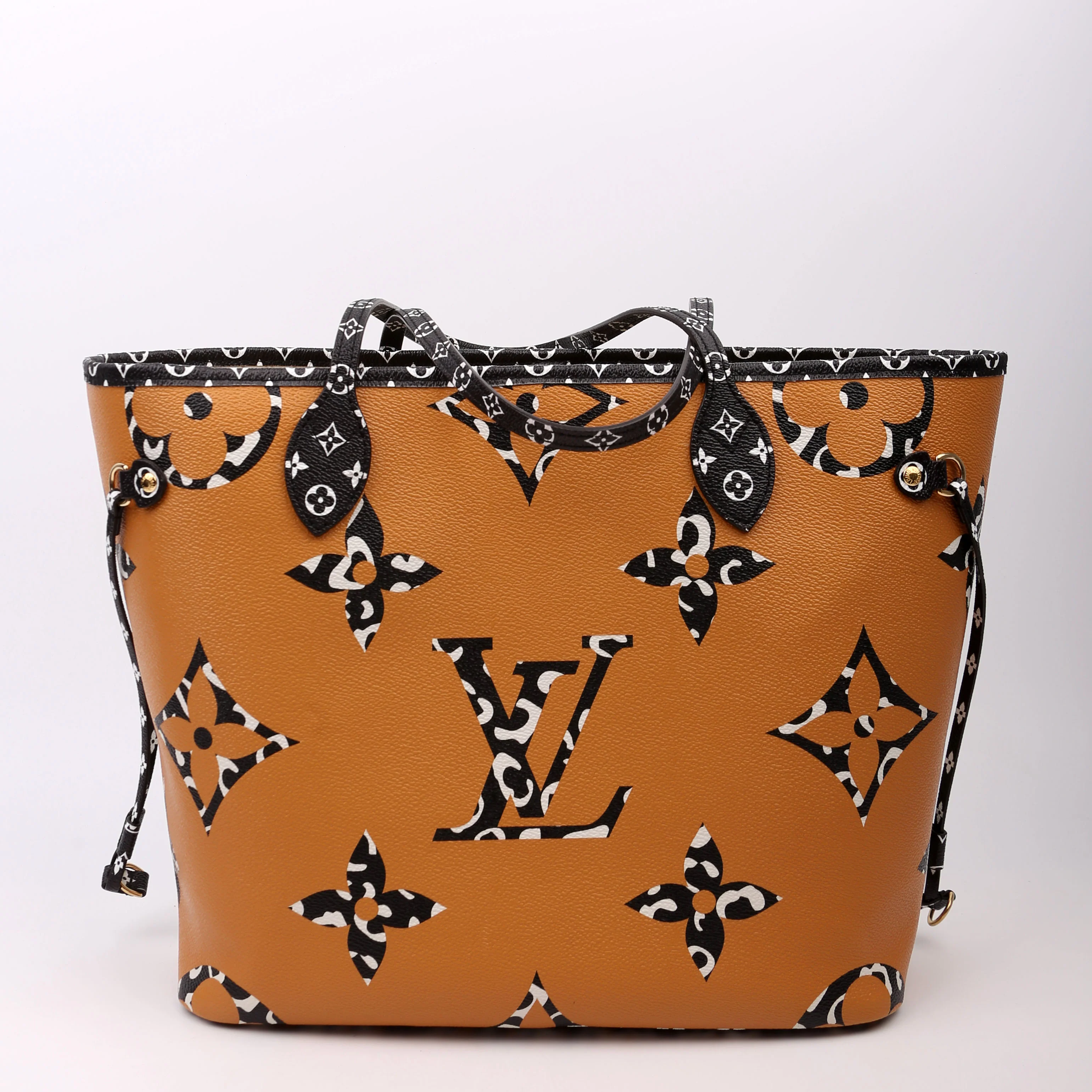 Neverfull With Wallet MM Jungle Ivory/Brown - Image 3