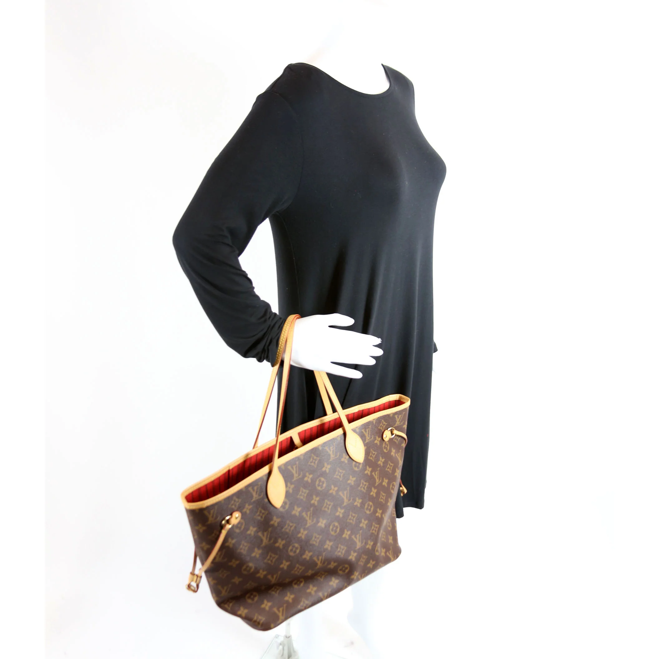 Neverfull With Wallet MM Monogram - Image 9