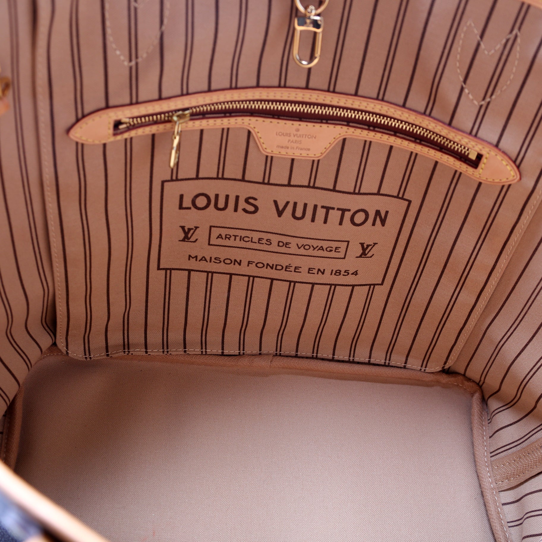 Neverfull with Wallet MM Monogram - Image 7