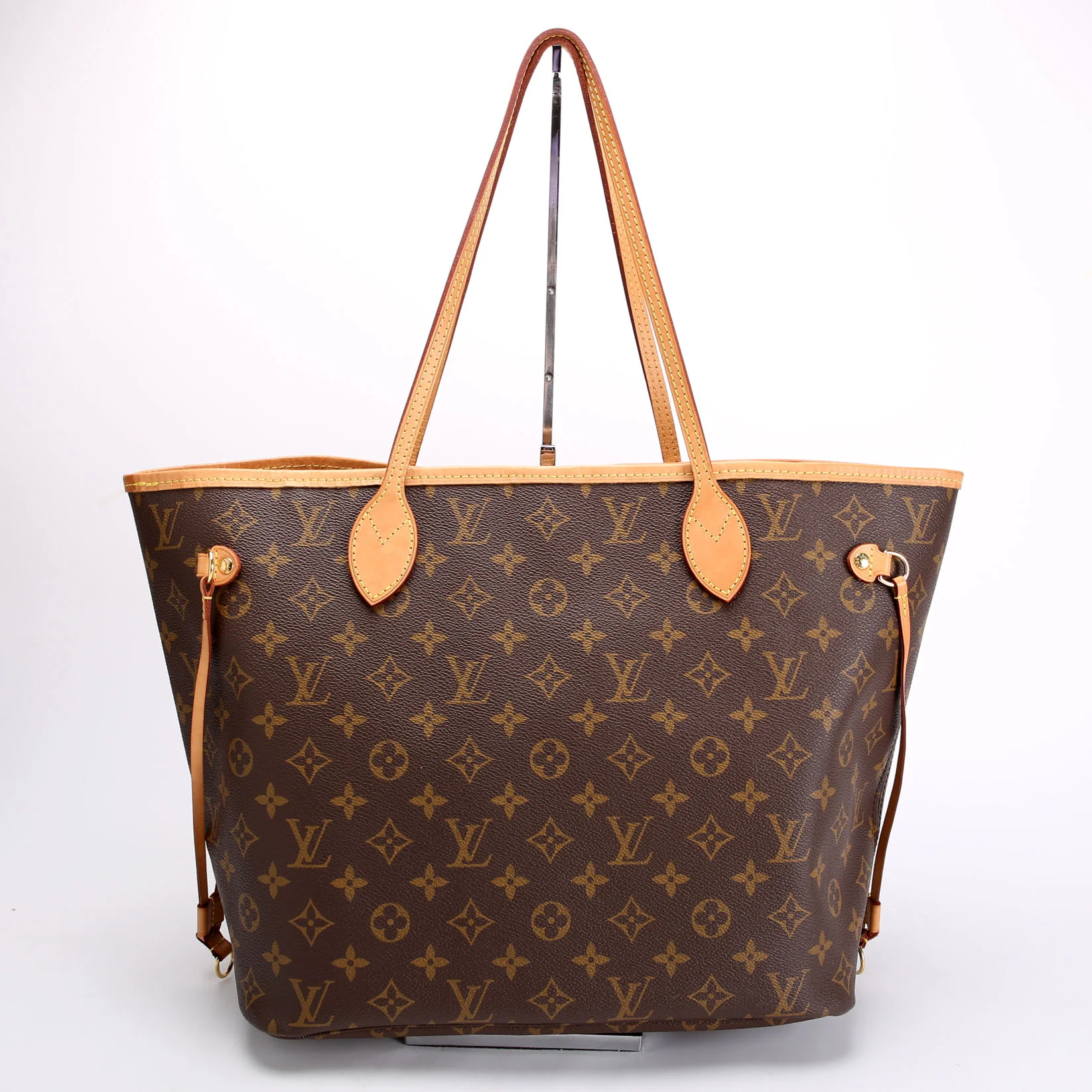 Neverfull With Wallet MM Monogram Beige - Image 3