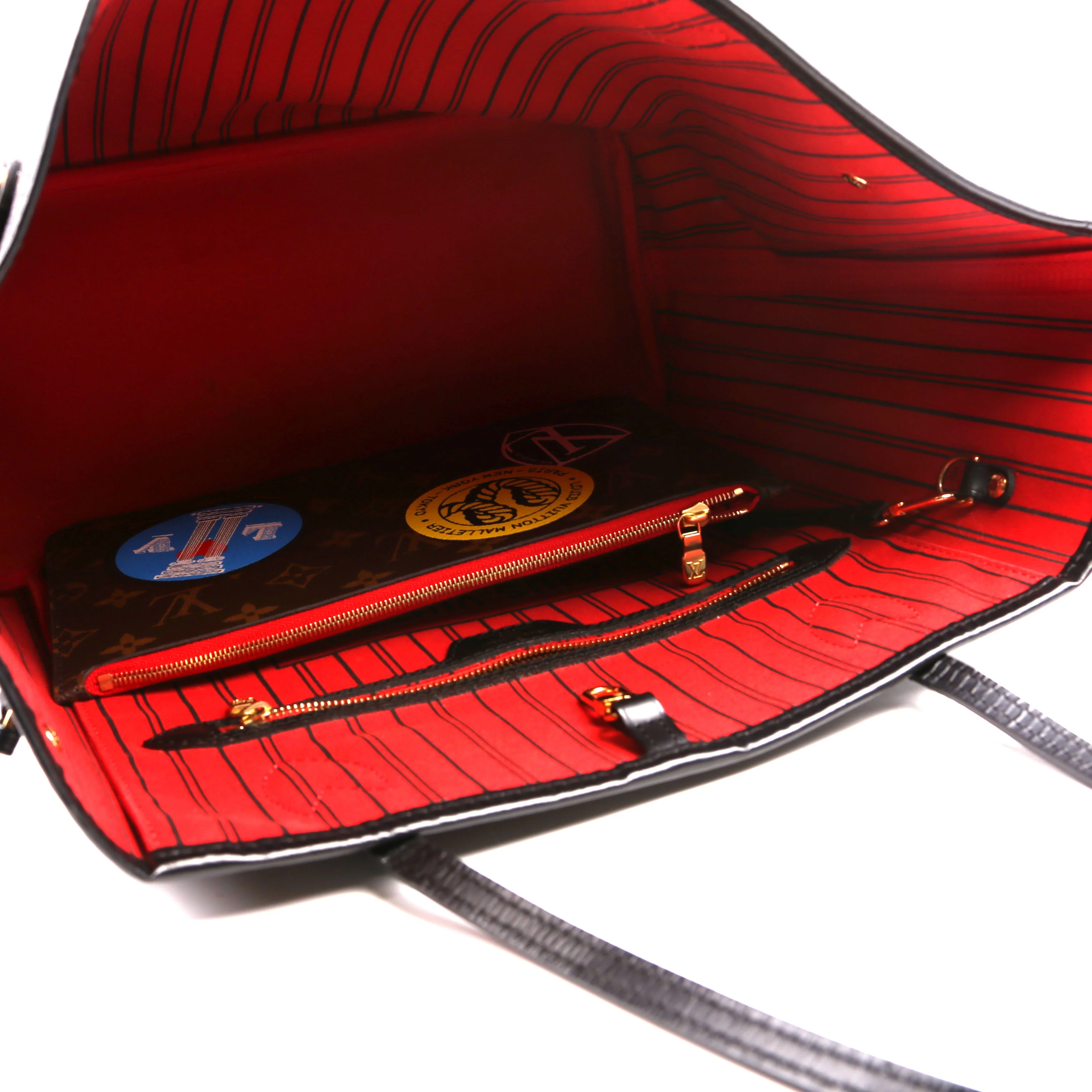 Neverfull with Wallet MM My LV World Tour Monogram - Image 15
