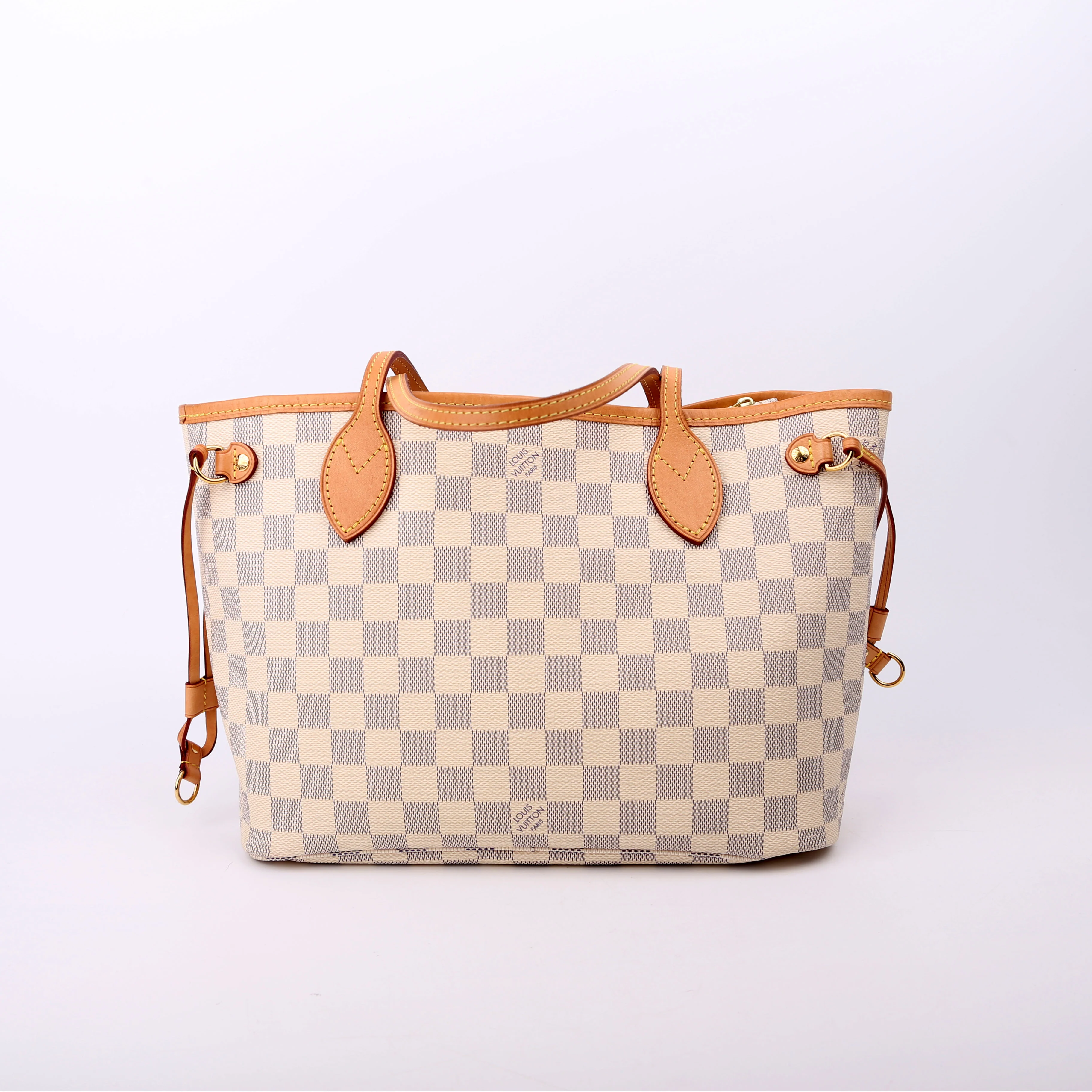 Neverfull with Wallet PM Damier Azur - Image 3