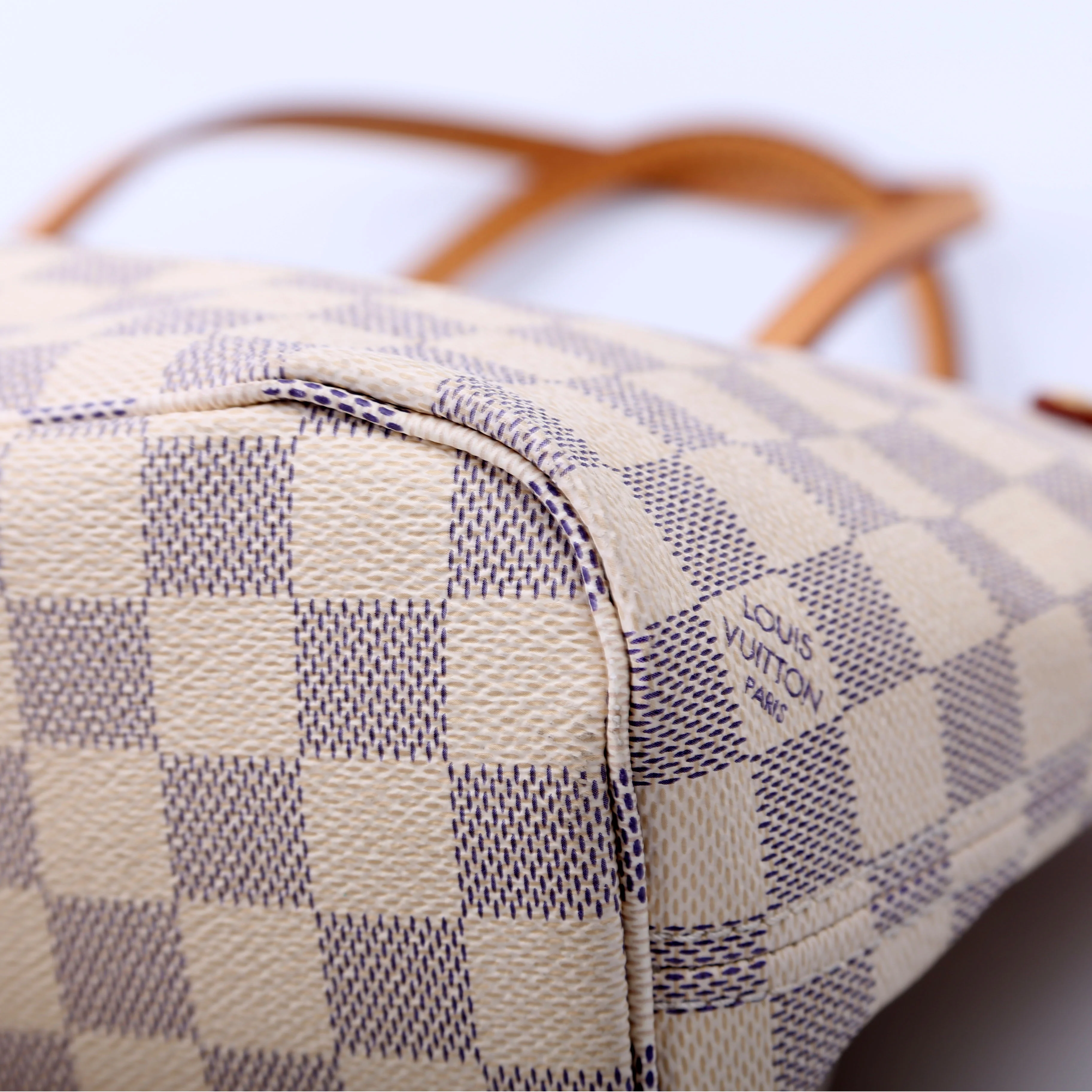 Neverfull with Wallet PM Damier Azur - Image 6
