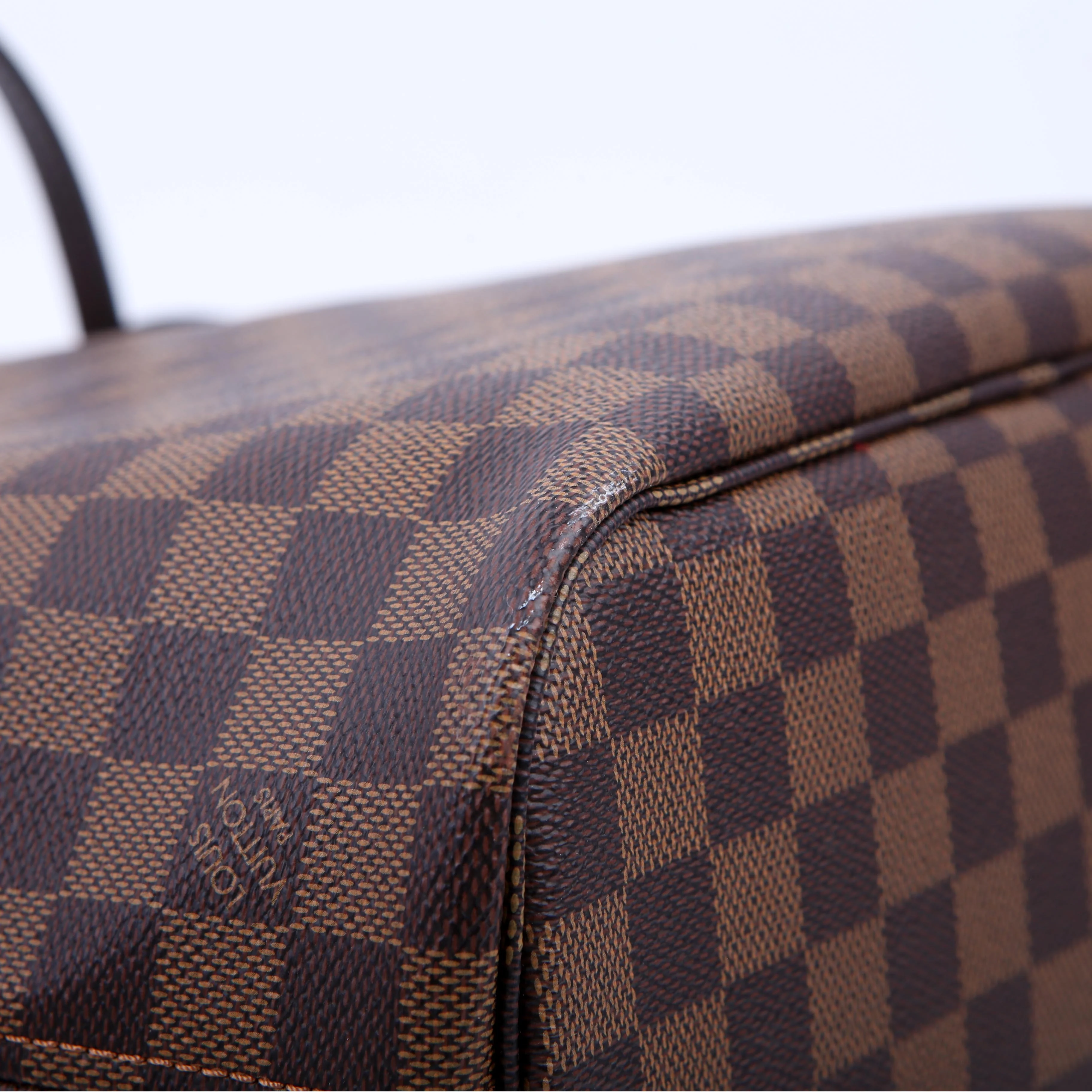 Neverfull with Wallet PM Damier Ebene Red - Image 5