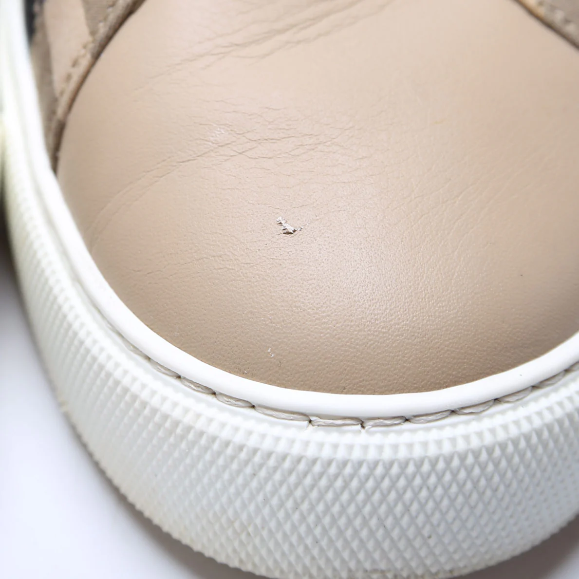 New Albridge Check Sneakers Size 39 - Image 5