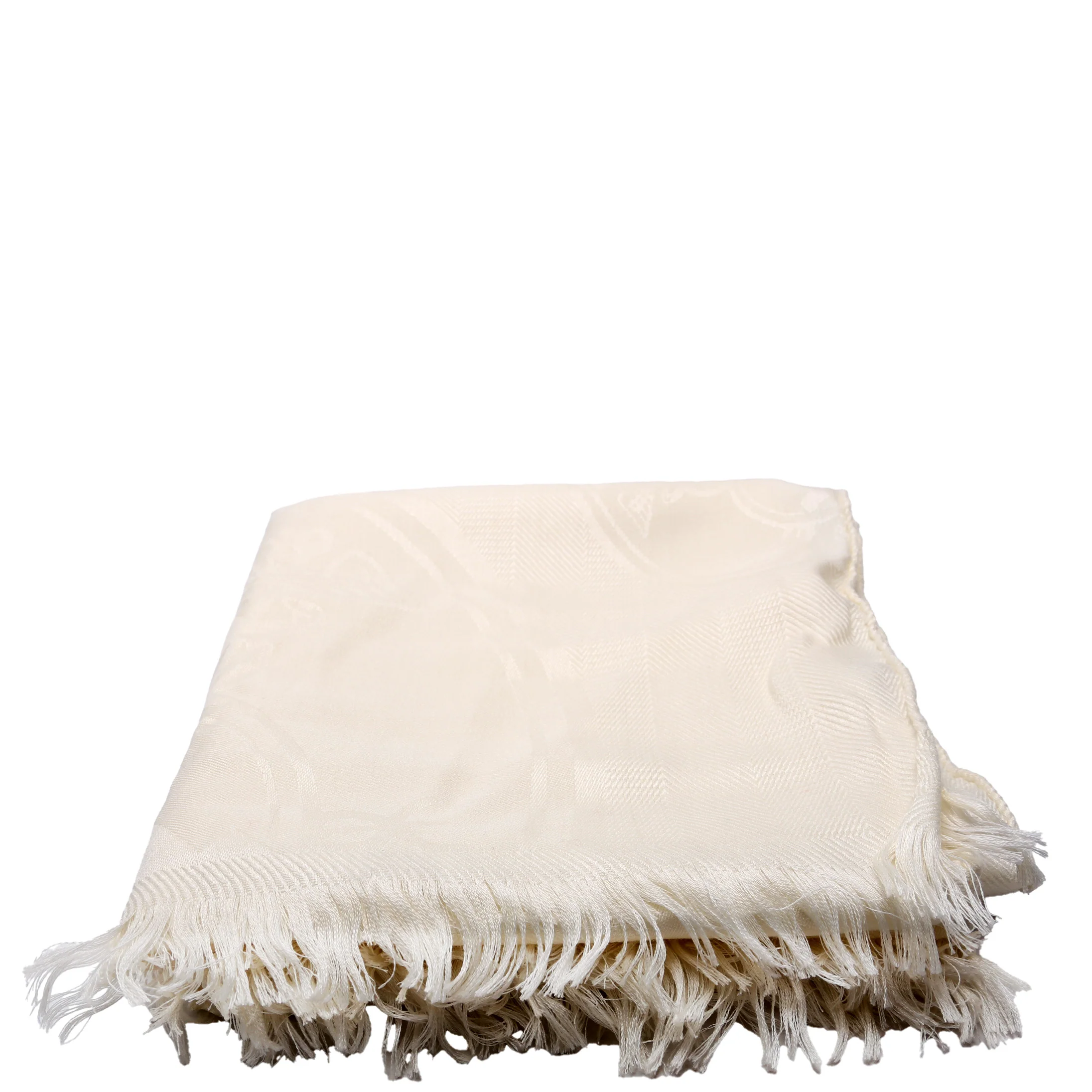 New Libris Stole Cashmere/Silk Scarf White