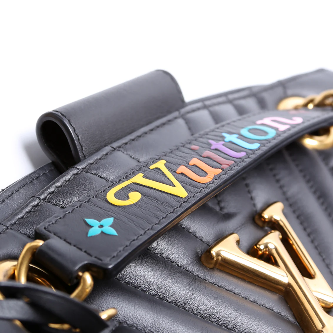 New Wave Chain Tote Black - Image 6