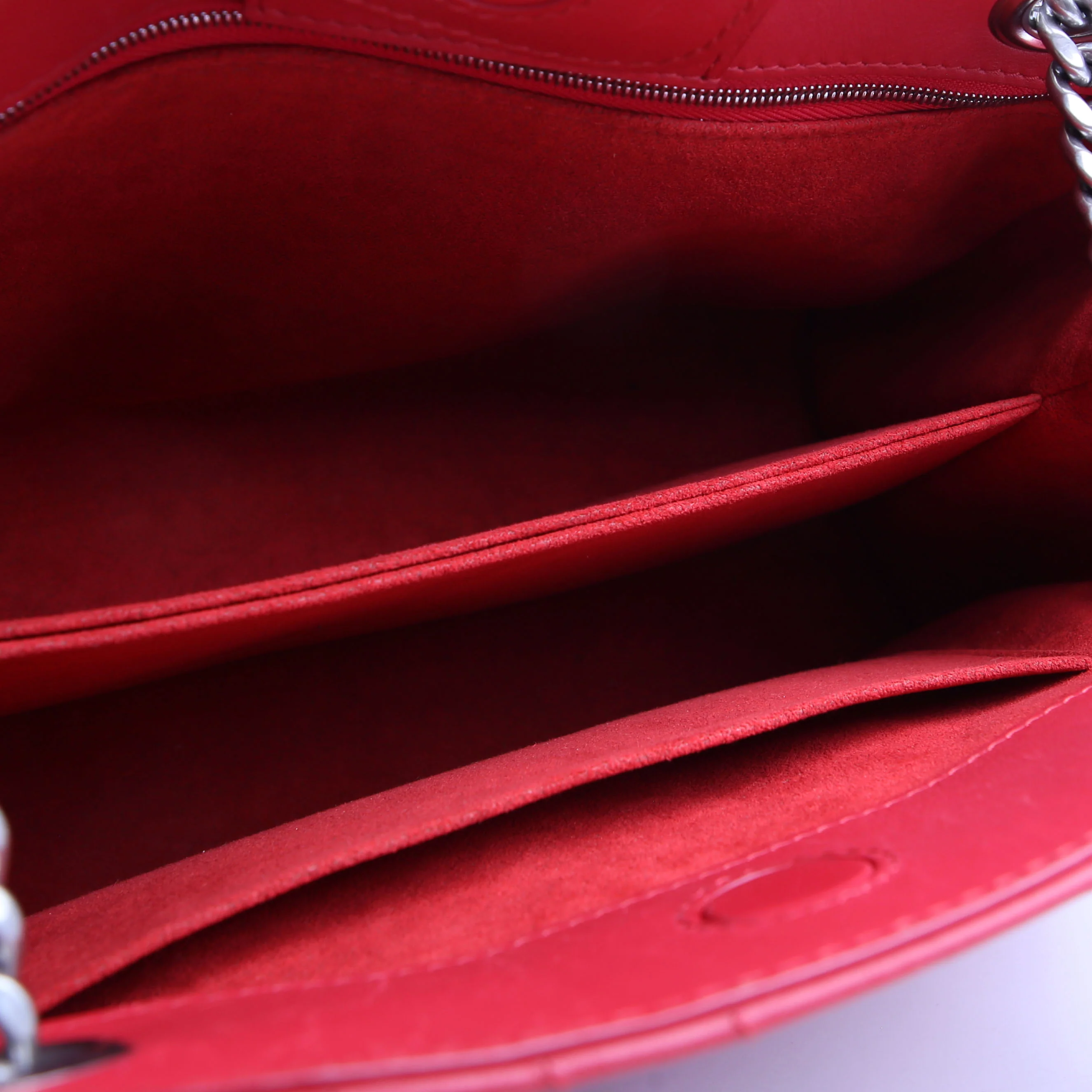 New Wave Chain Tote Red - Image 15