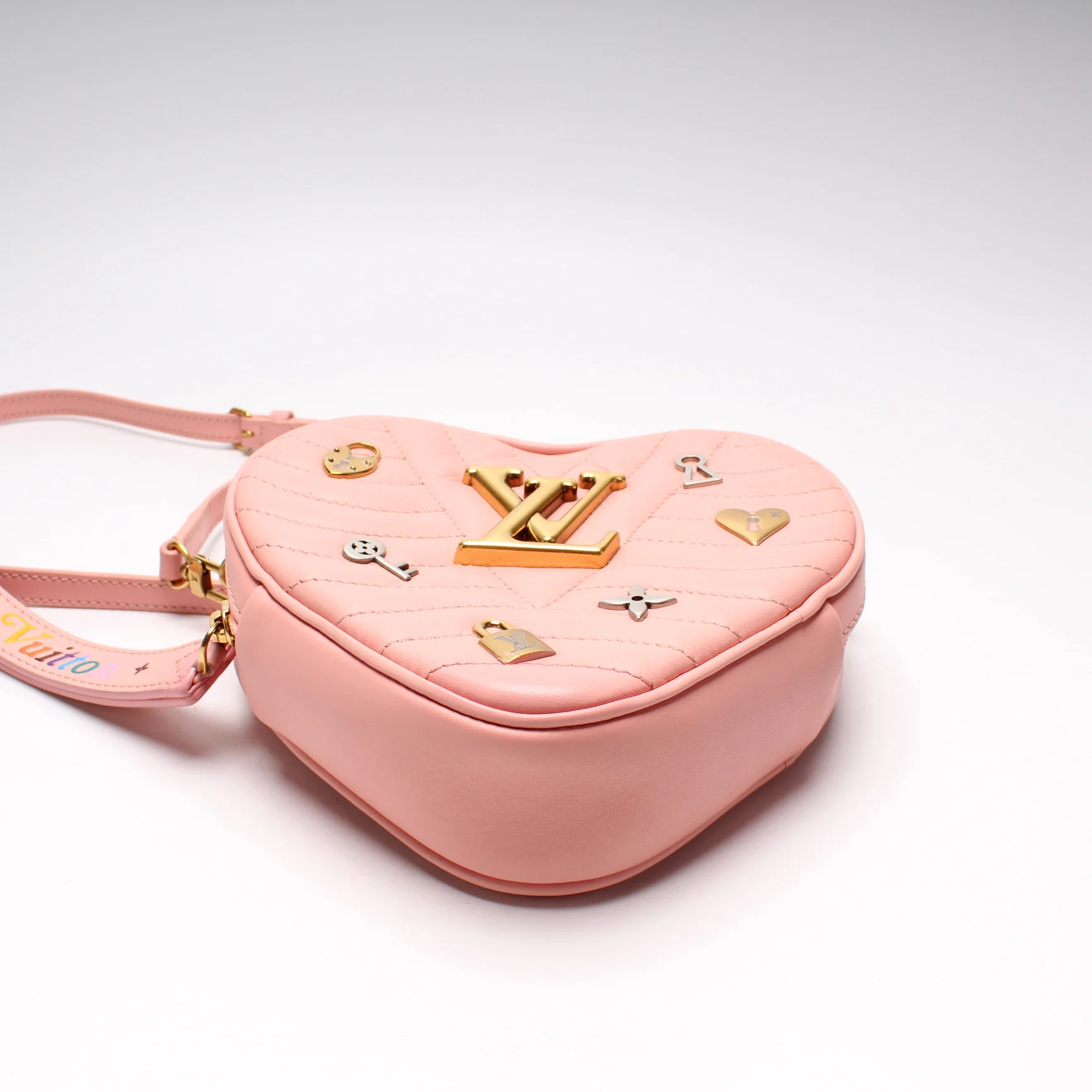 New Wave Love Lock Heart Bag - Image 4