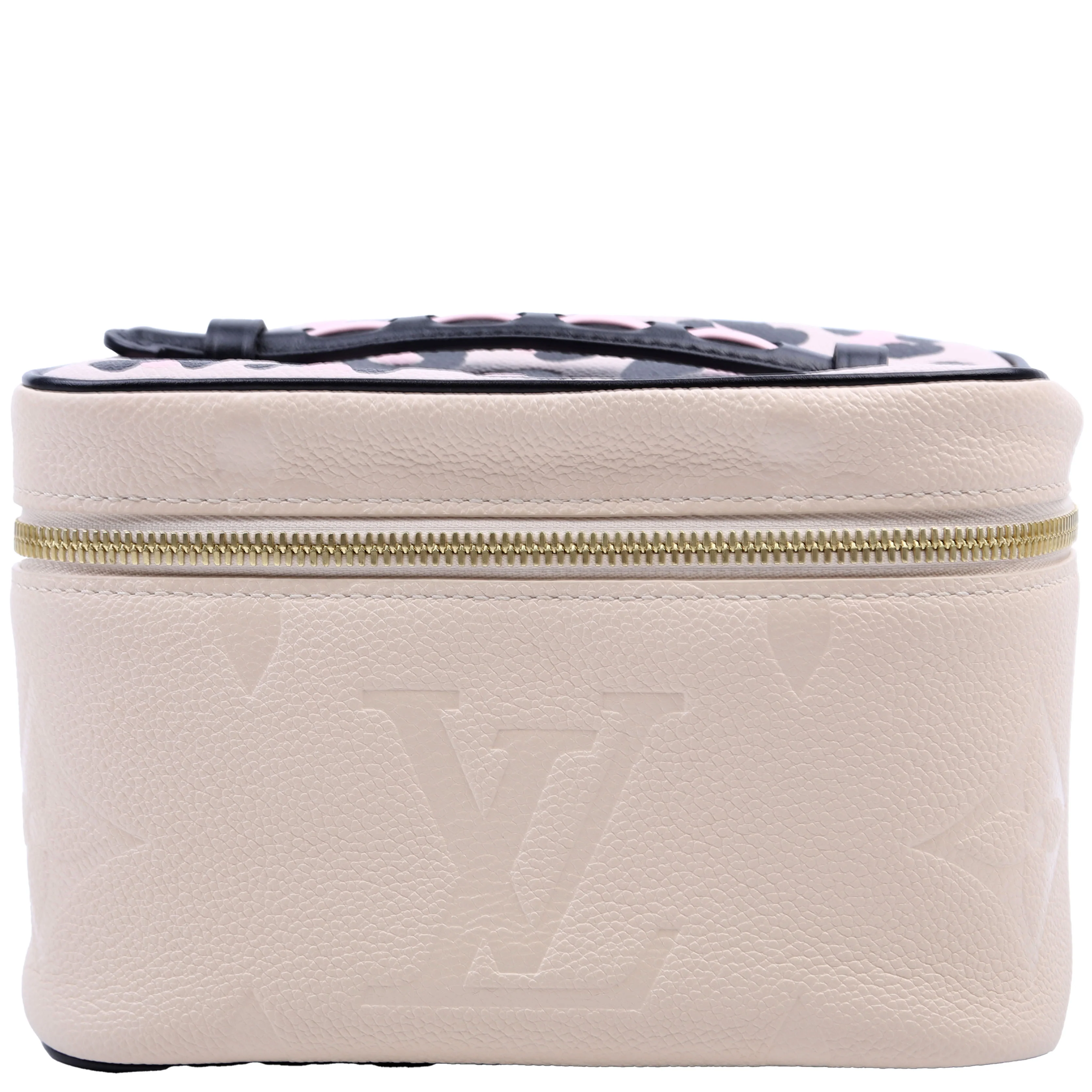 Nice Mini Toiletry Pouch Giant Empreinte Wild At Heart Cream/Pink