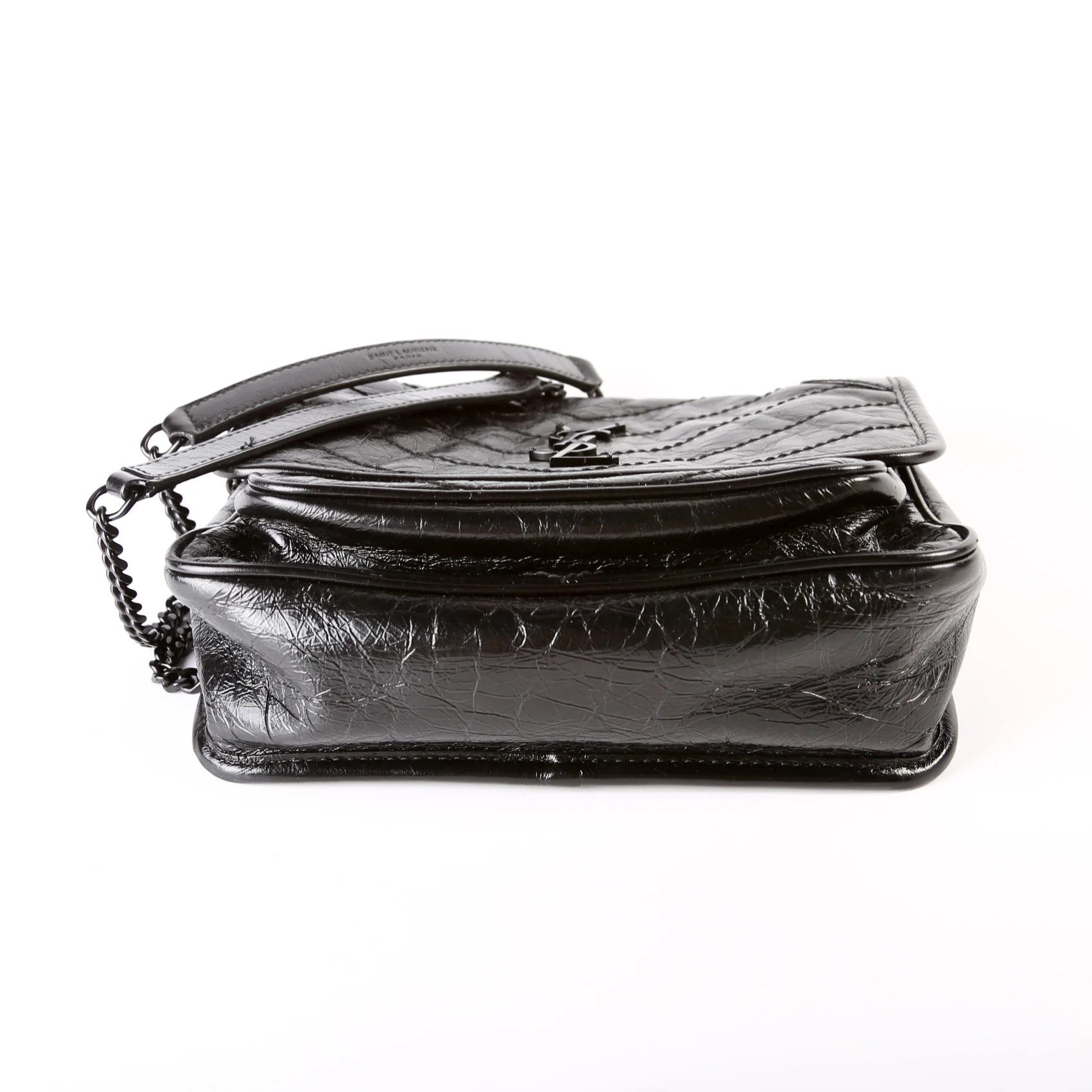 Niki Baby Crinkled Leather 633160 Black - Image 5