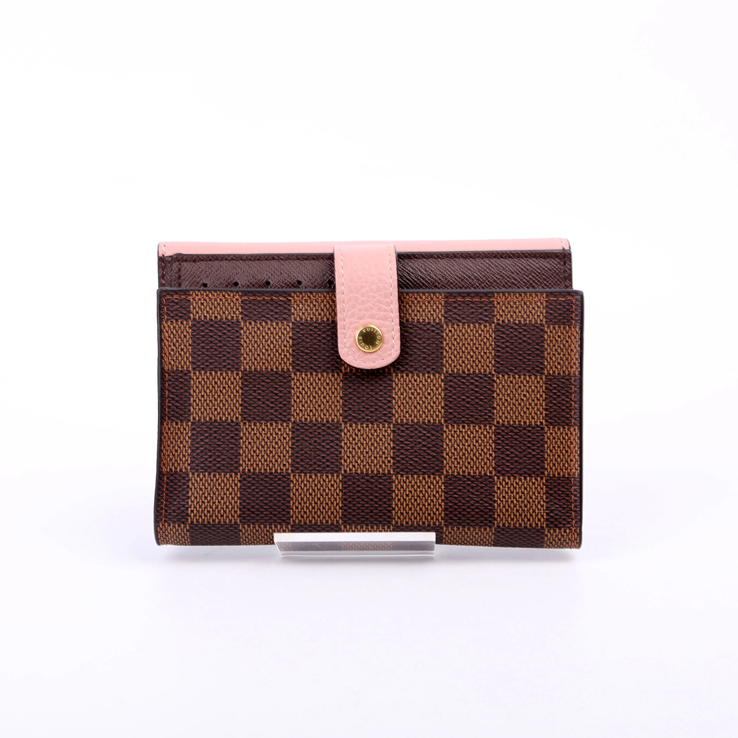 Normandy Compact Wallet Damier Ebene Pink - Image 3