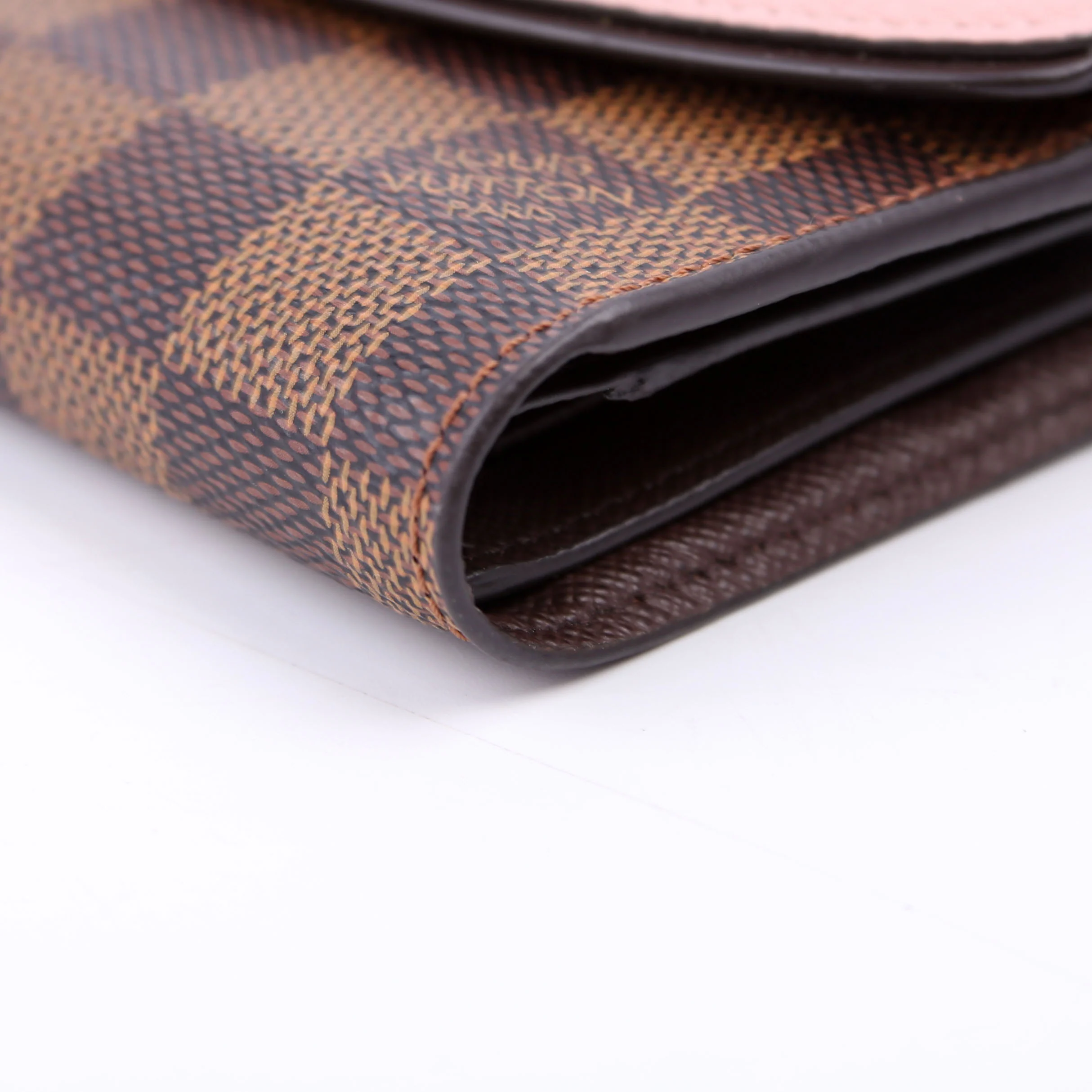Normandy Compact Wallet Damier Ebene Pink - Image 6