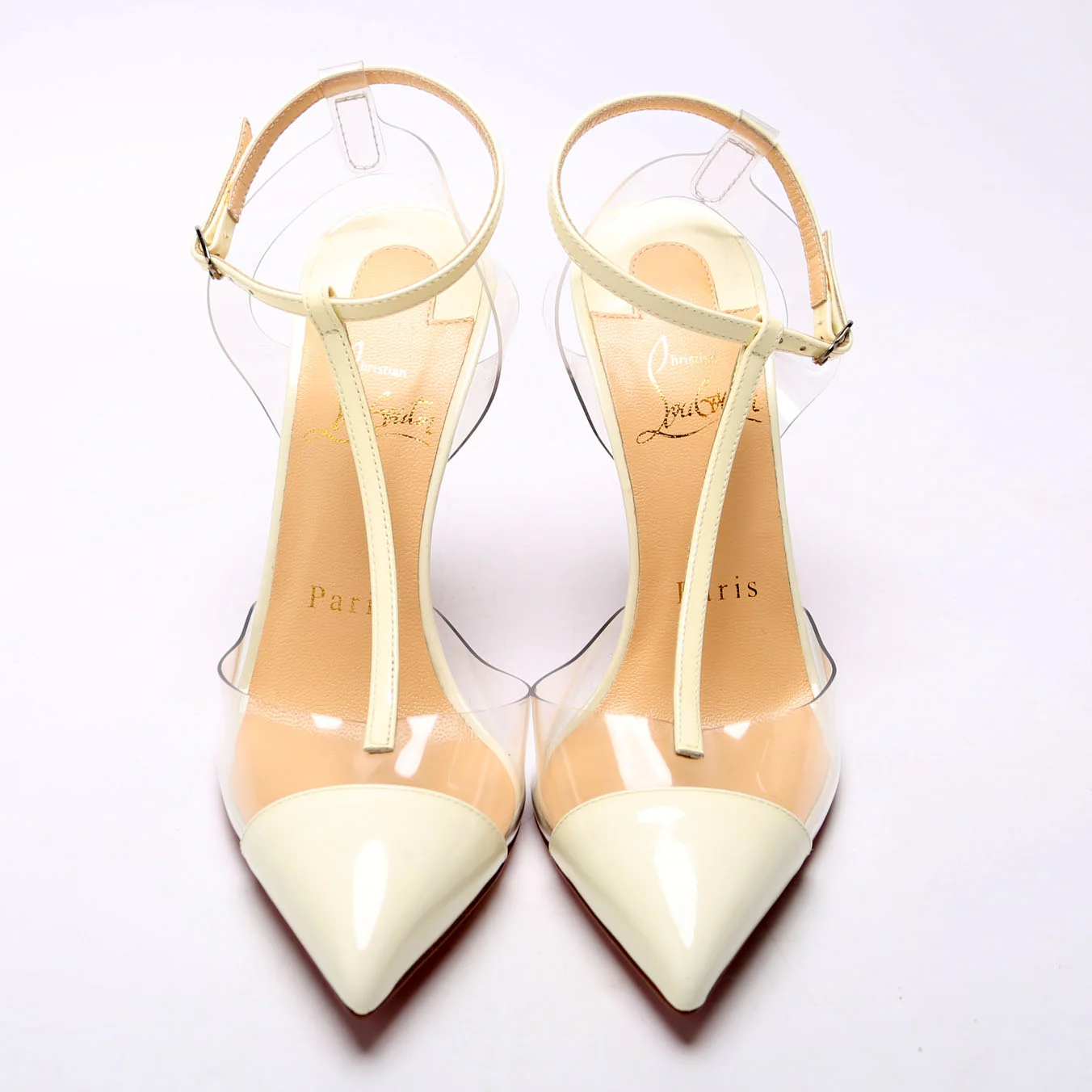 Nosy Strass 100MM Size 34.5 Cream - Image 3