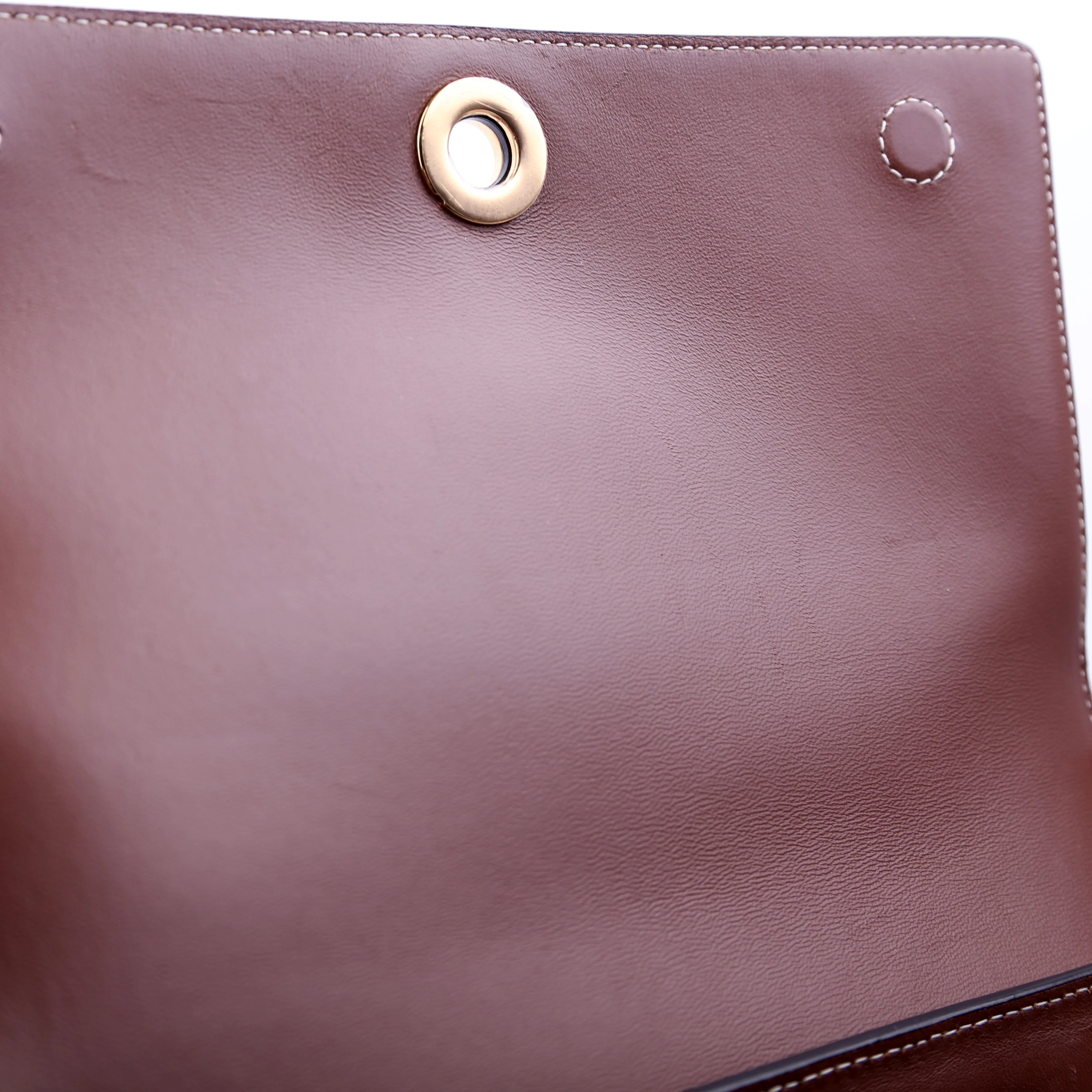 Note Crossbody Leather Brown - Image 14