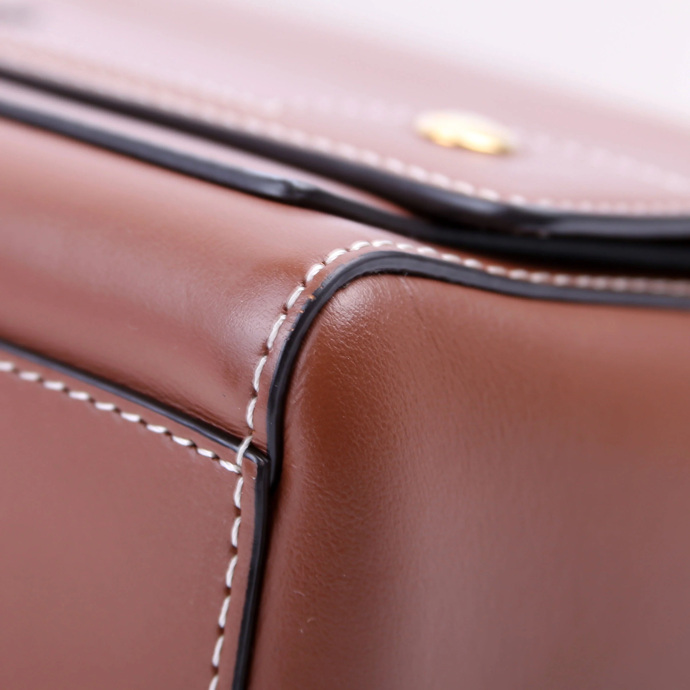 Note Crossbody Leather Brown - Image 6