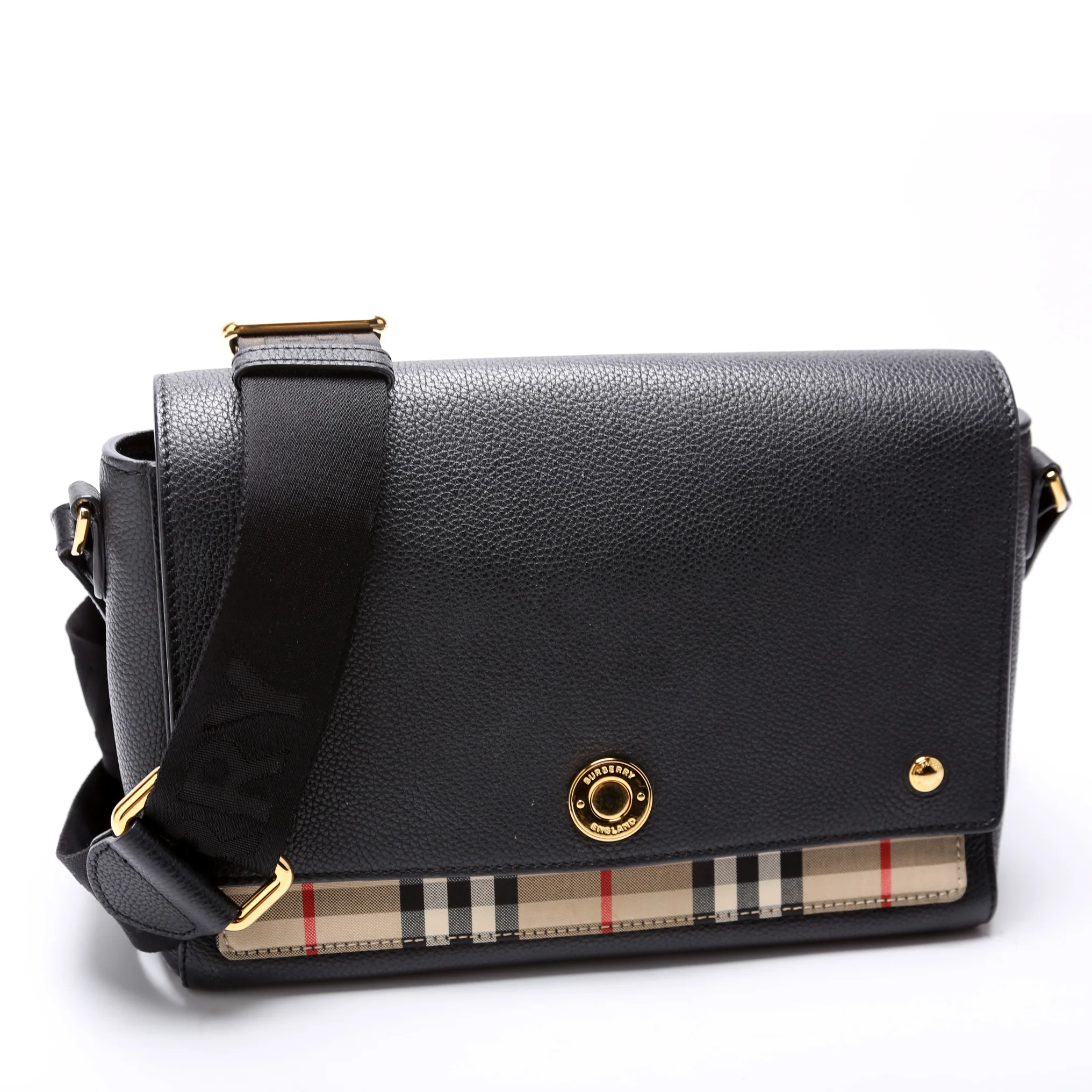 Note Crossbody Leather/Vintage Check - Image 2