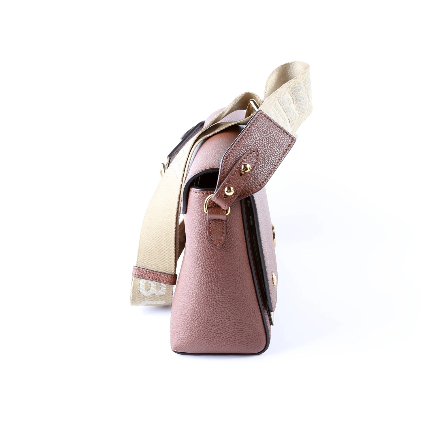 Note Crossbody Vintage Check Medium Brown - Image 3