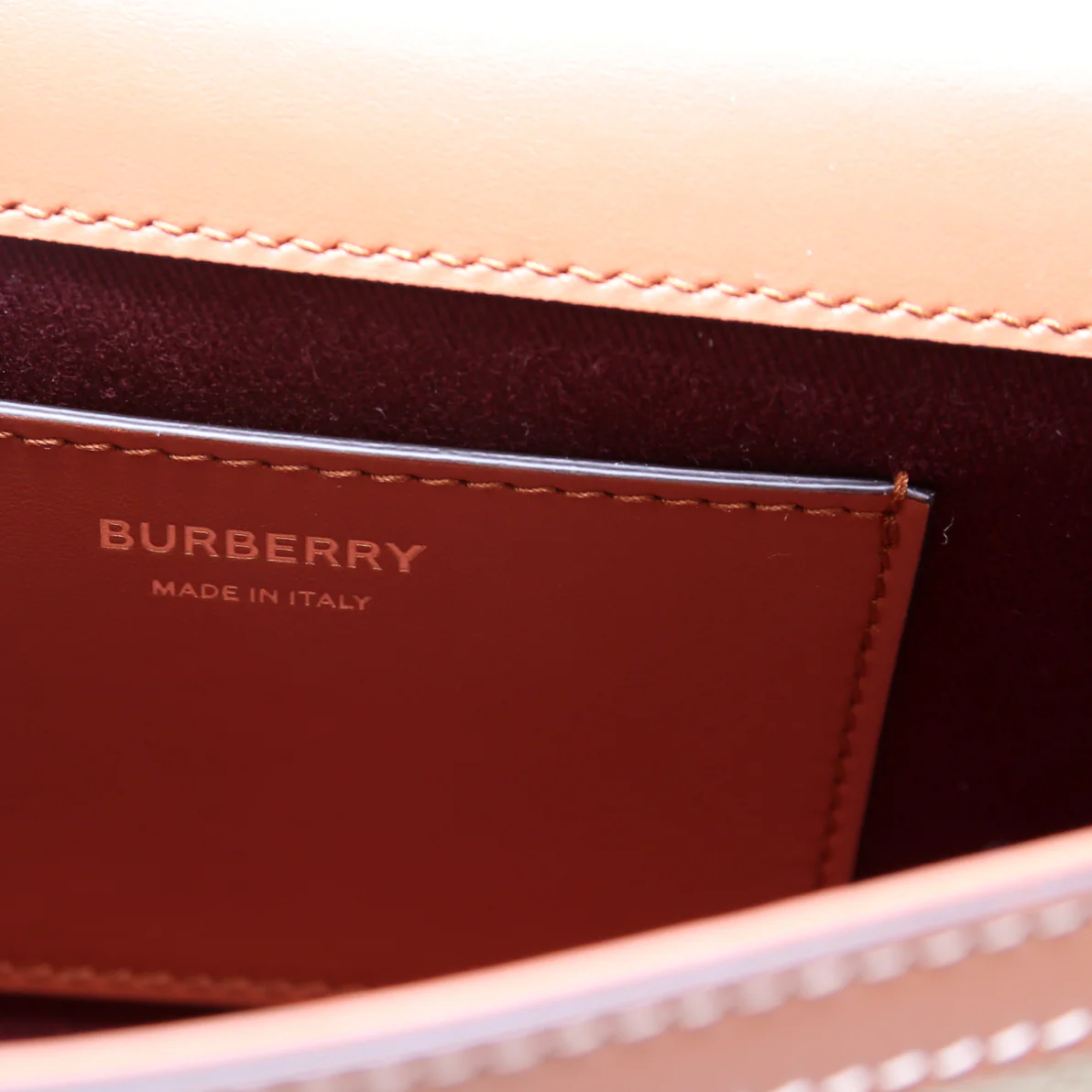 Note Top Handle Crossbody Check Coated Canvas - Image 9