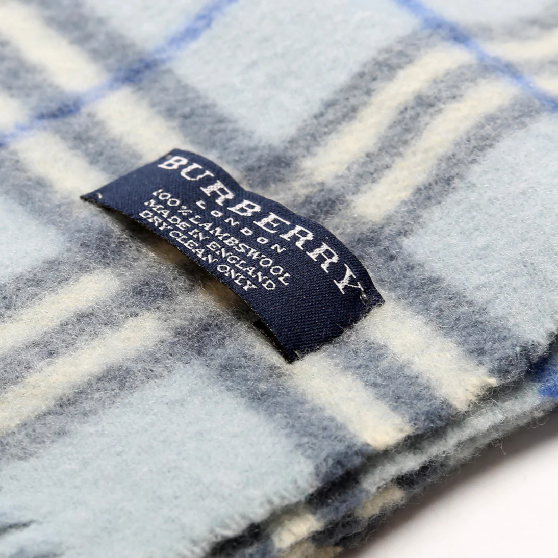 Nova Check Wool Scarf - Image 4