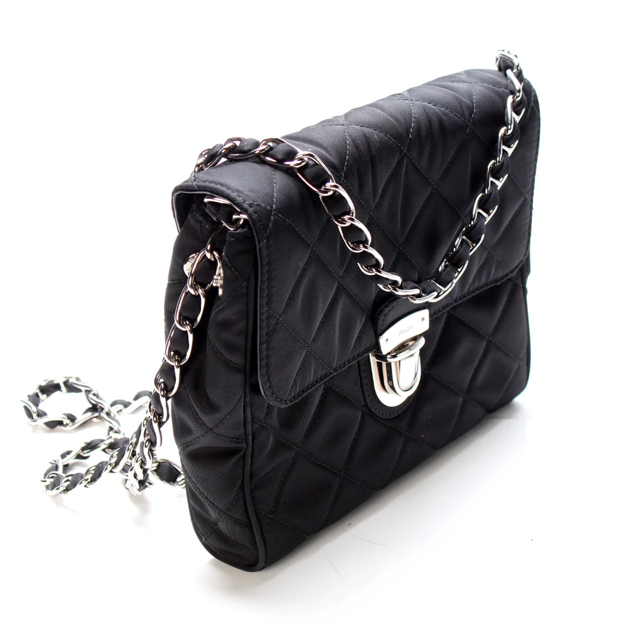 Nylon Crossbody Buckle Bag - Image 2