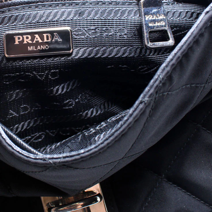 Nylon Crossbody Buckle Bag - Image 7