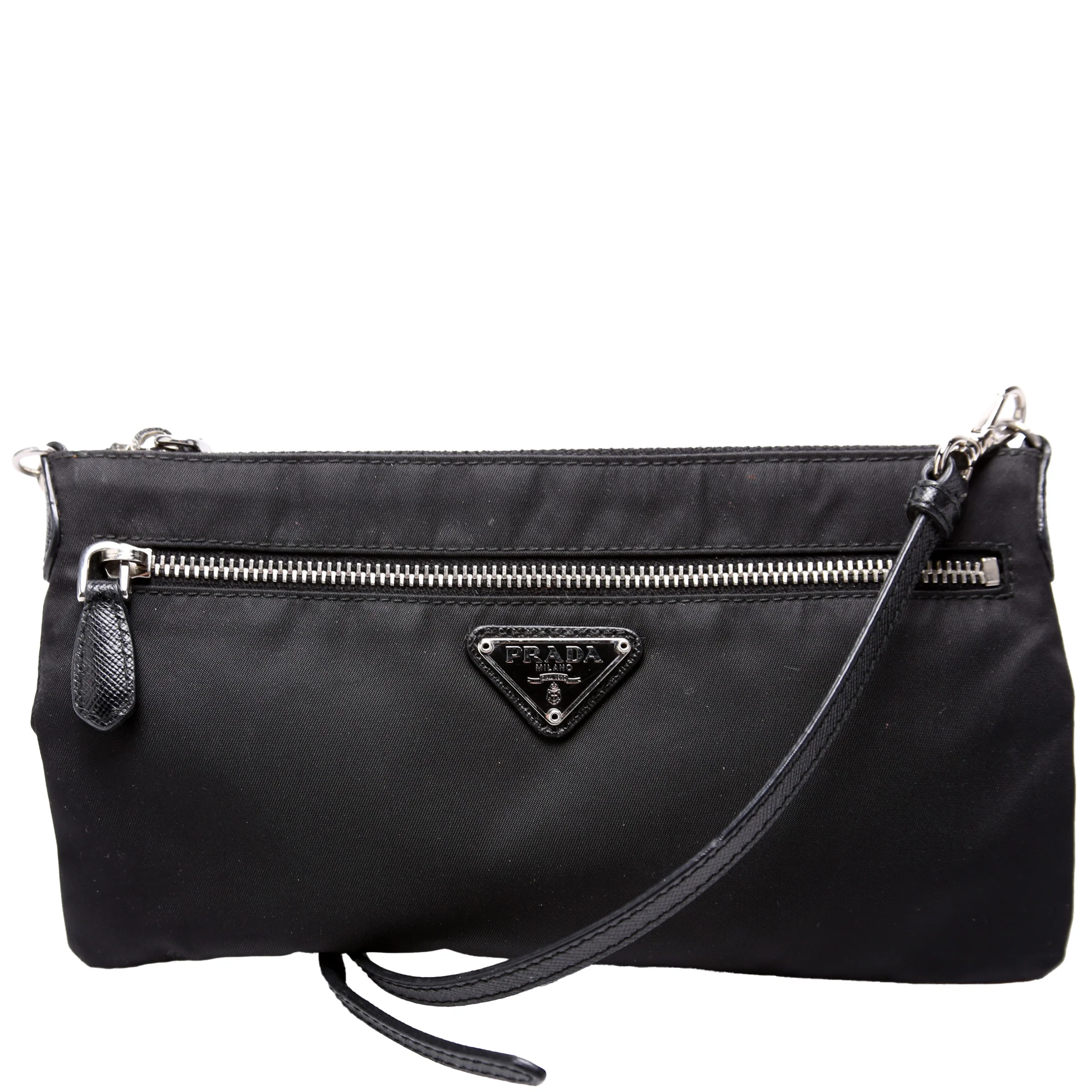 Nylon Flat Pouch Crossbody Small